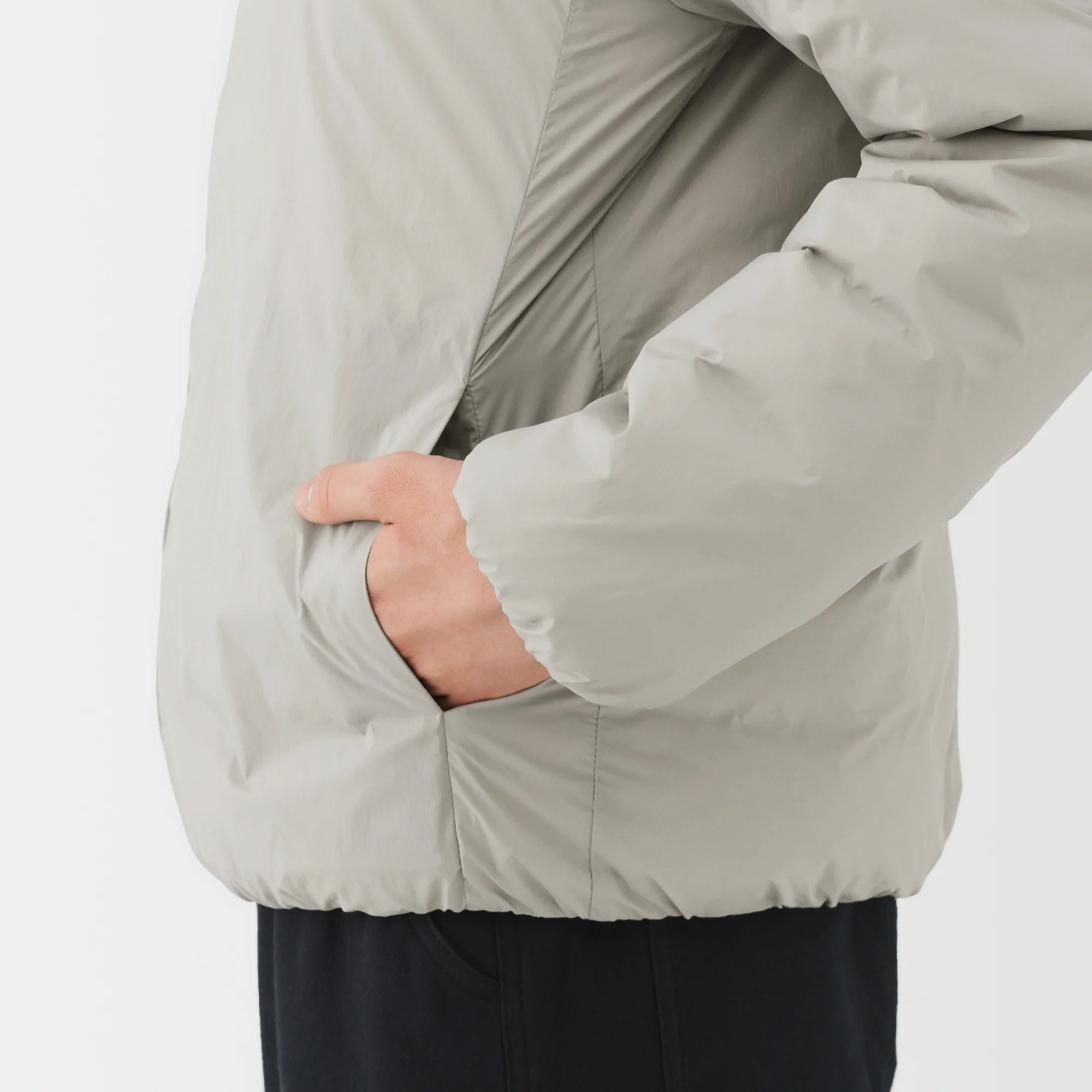 Lightweight Down Stand Collar Jacket - Image 19