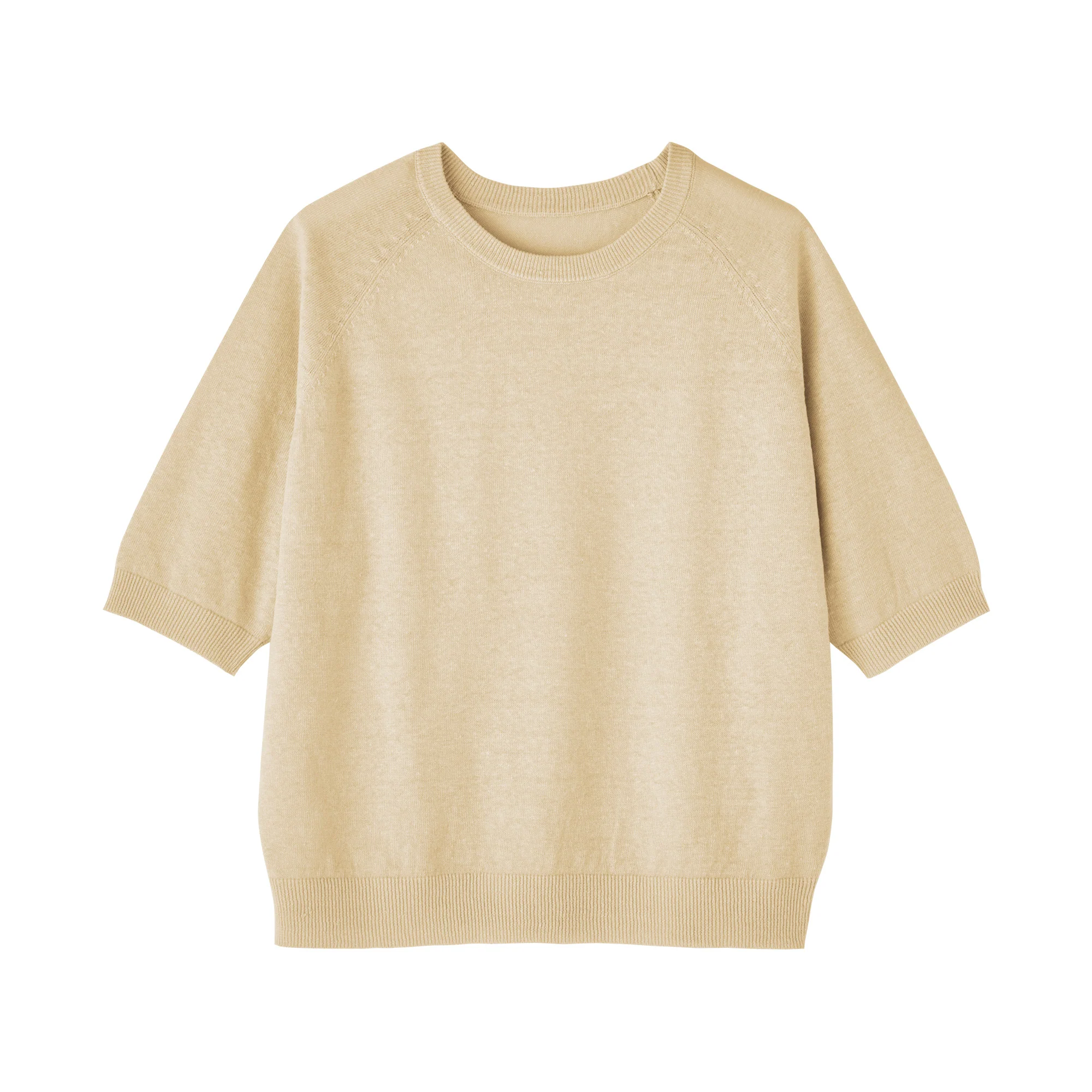 Linen Half Sleeve Sweater - Image 2
