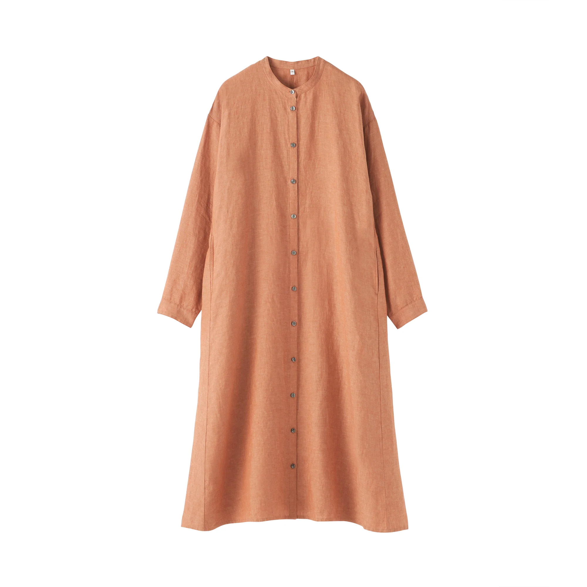 Linen Shirt Dress - Image 10