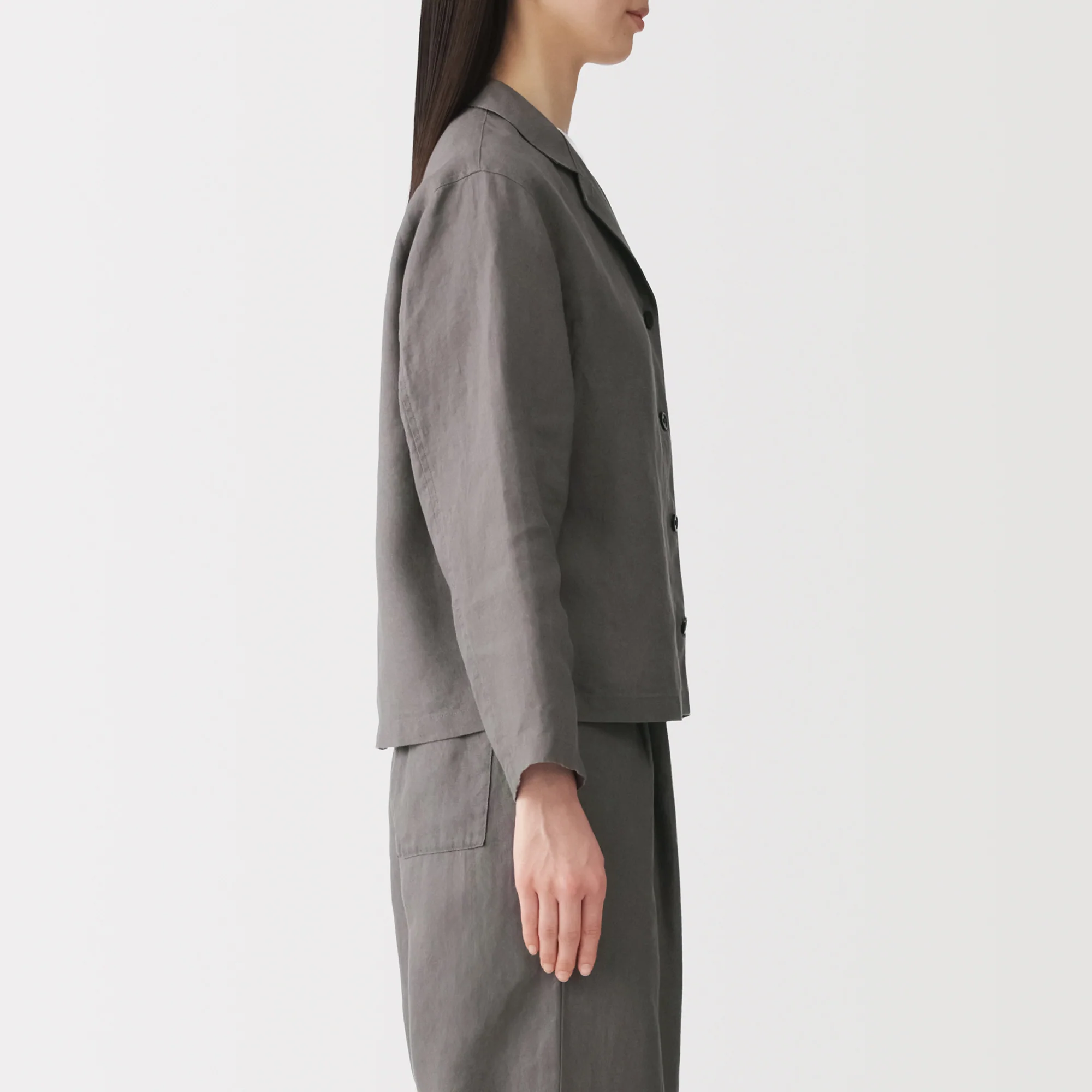 Linen Shirt Jacket - Image 5