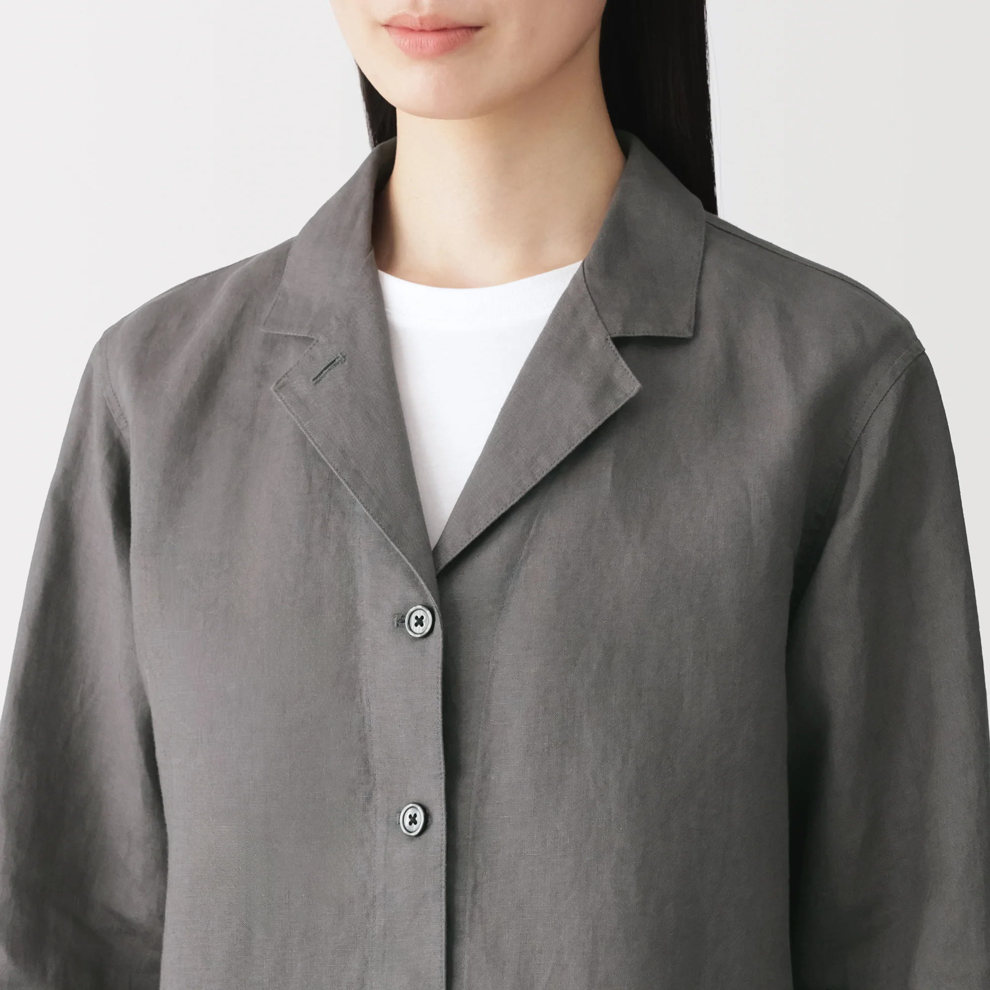Linen Shirt Jacket - Image 7