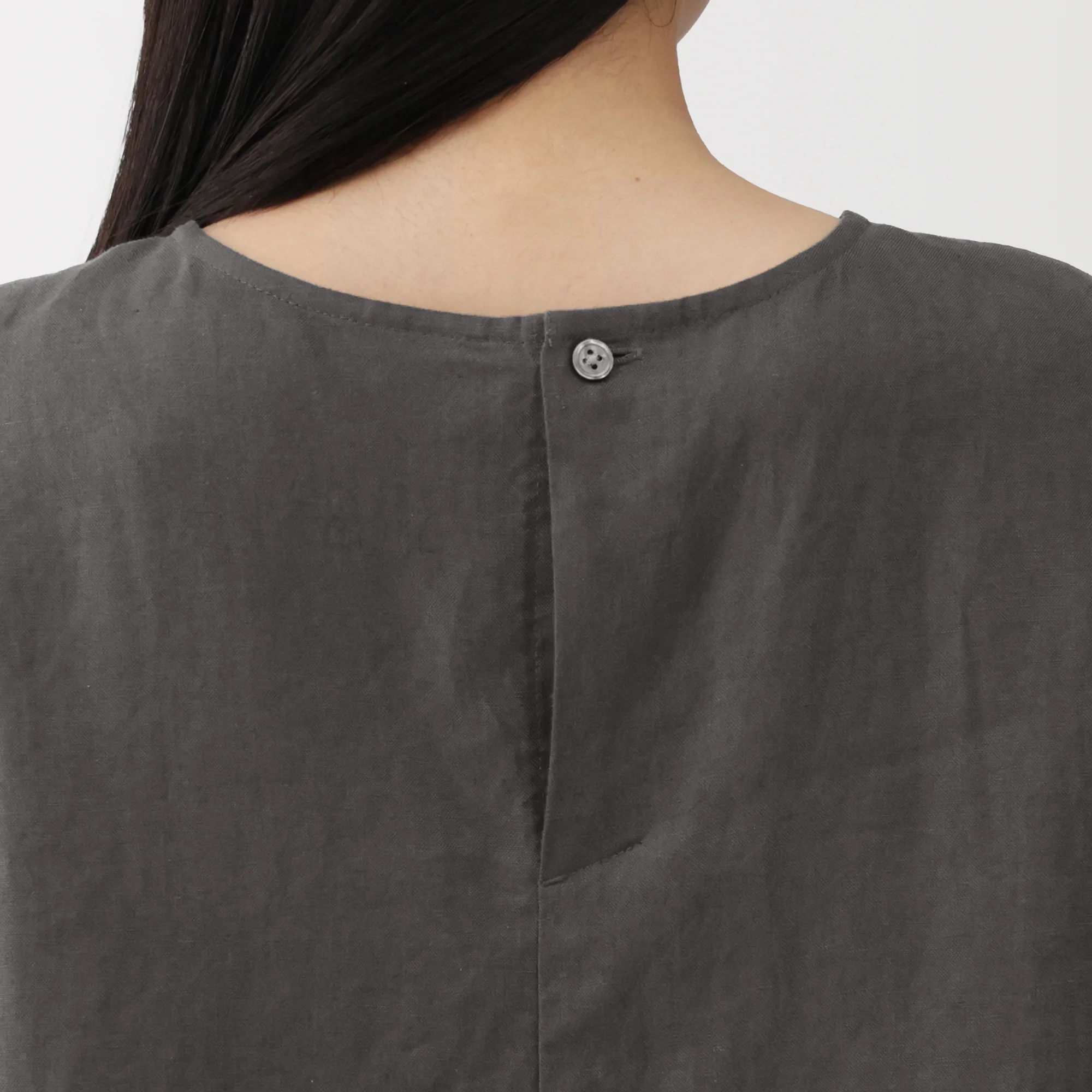 Linen Sleeveless Dress - Image 24