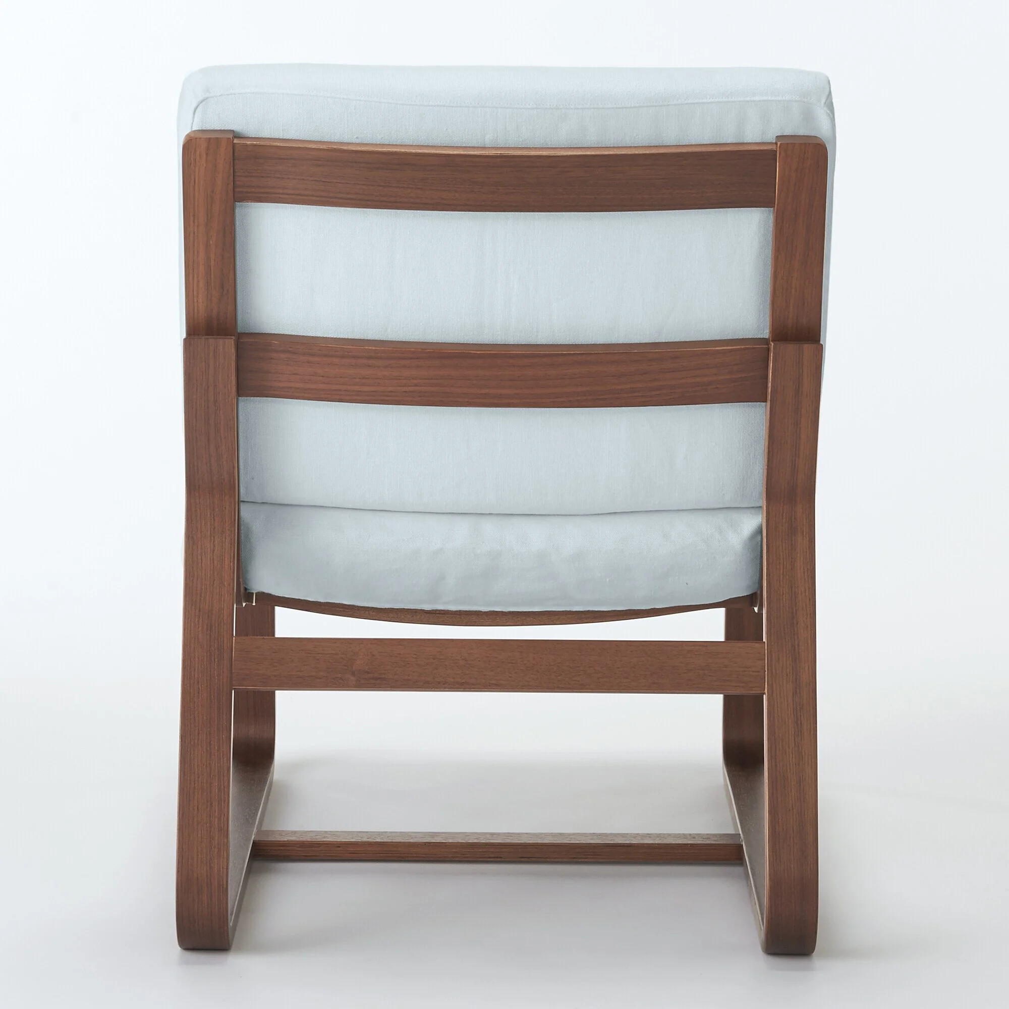Living Dining Sofa Chair - Walnut (Cover Sold Separately) - Image 4