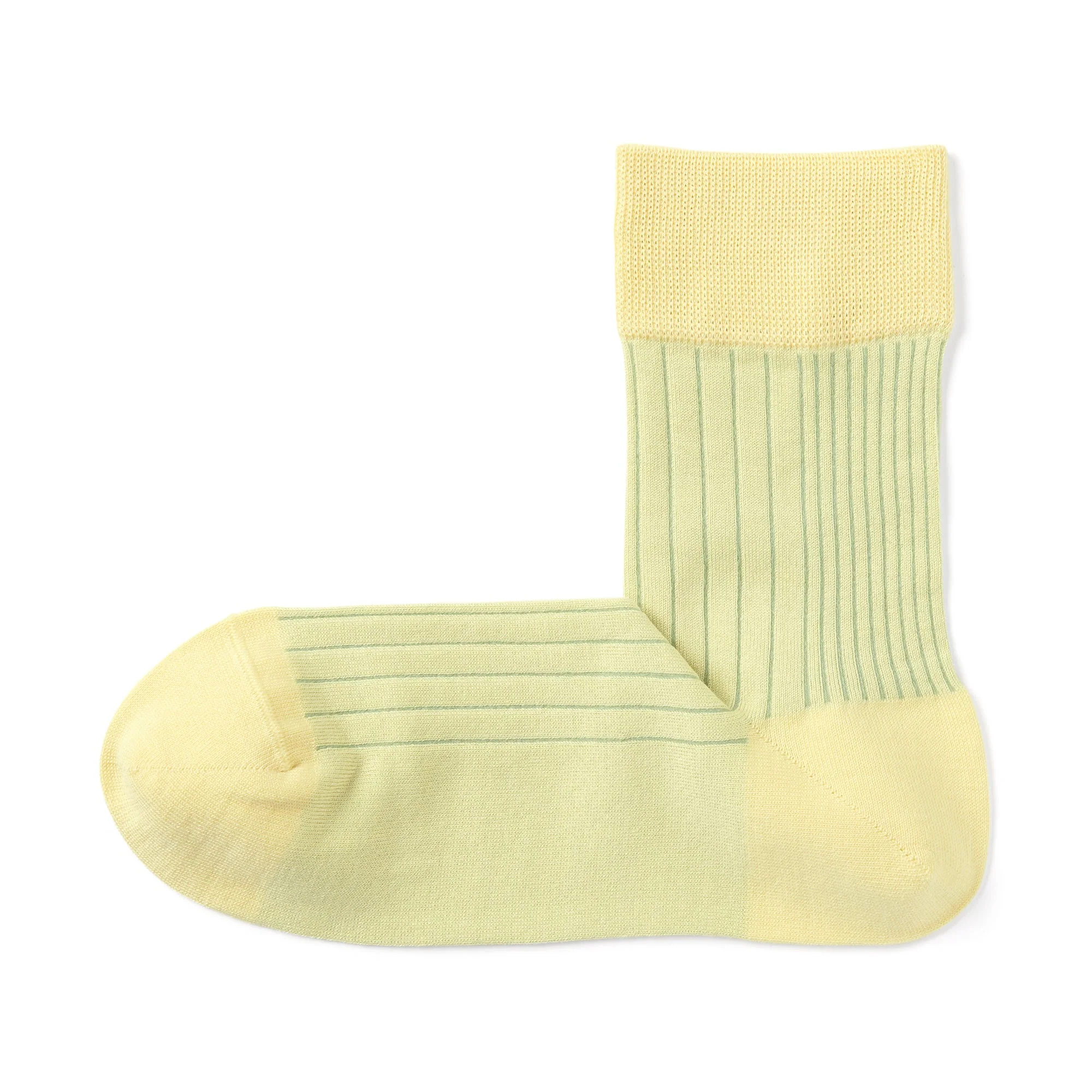 Lustrous Cotton Yarn Short Socks - Image 14