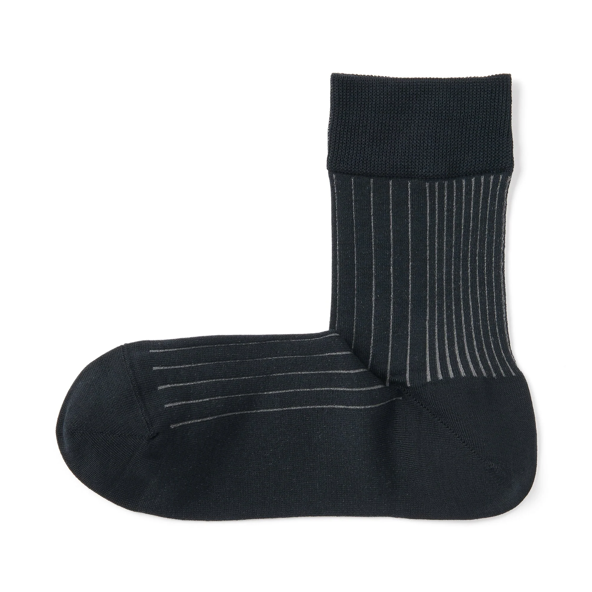 Lustrous Cotton Yarn Short Socks - Image 6