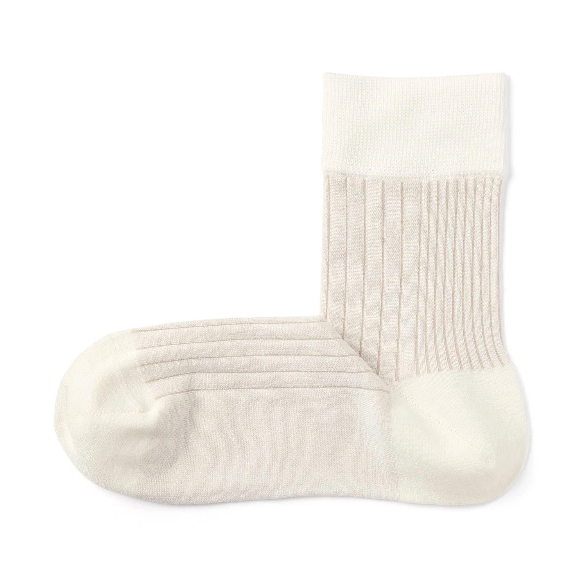 Lustrous Cotton Yarn Short Socks - Image 8