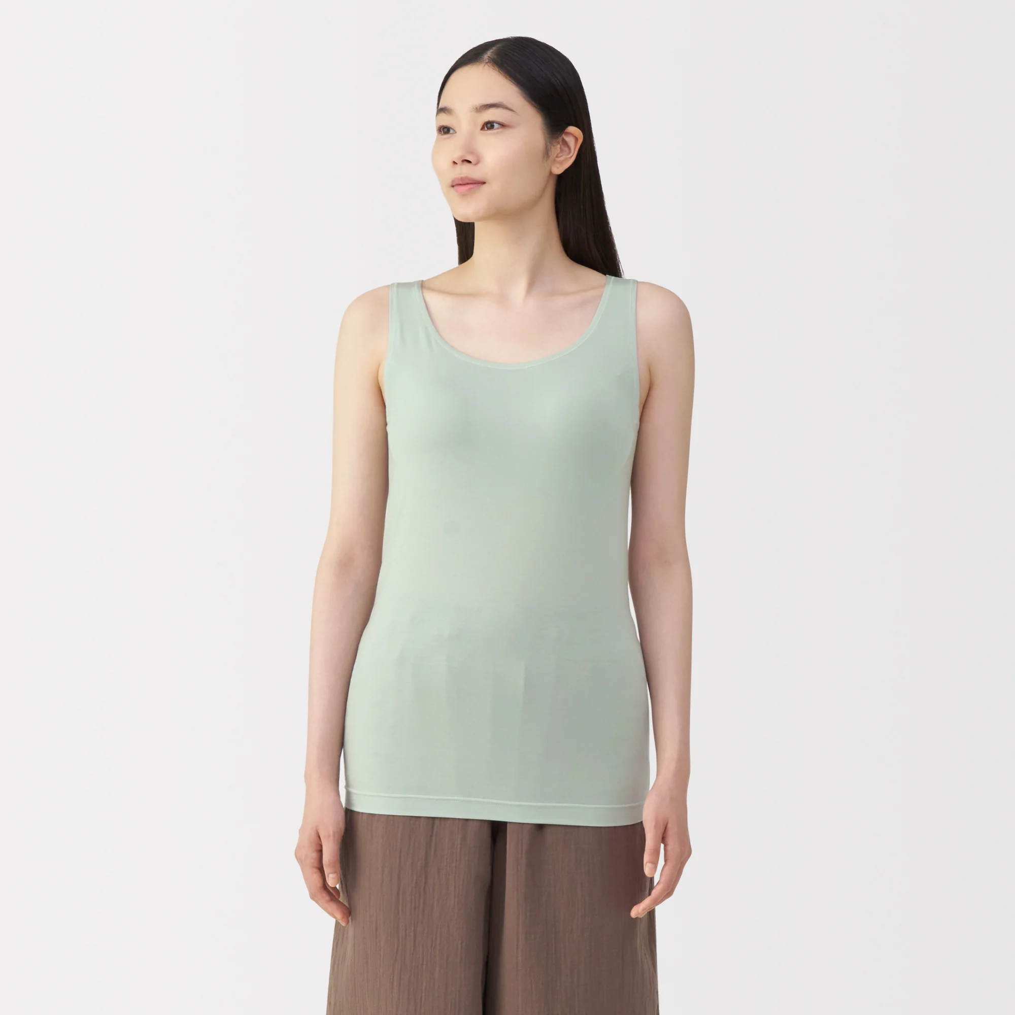 Lyocell Blend Bra Tank Top - Image 12
