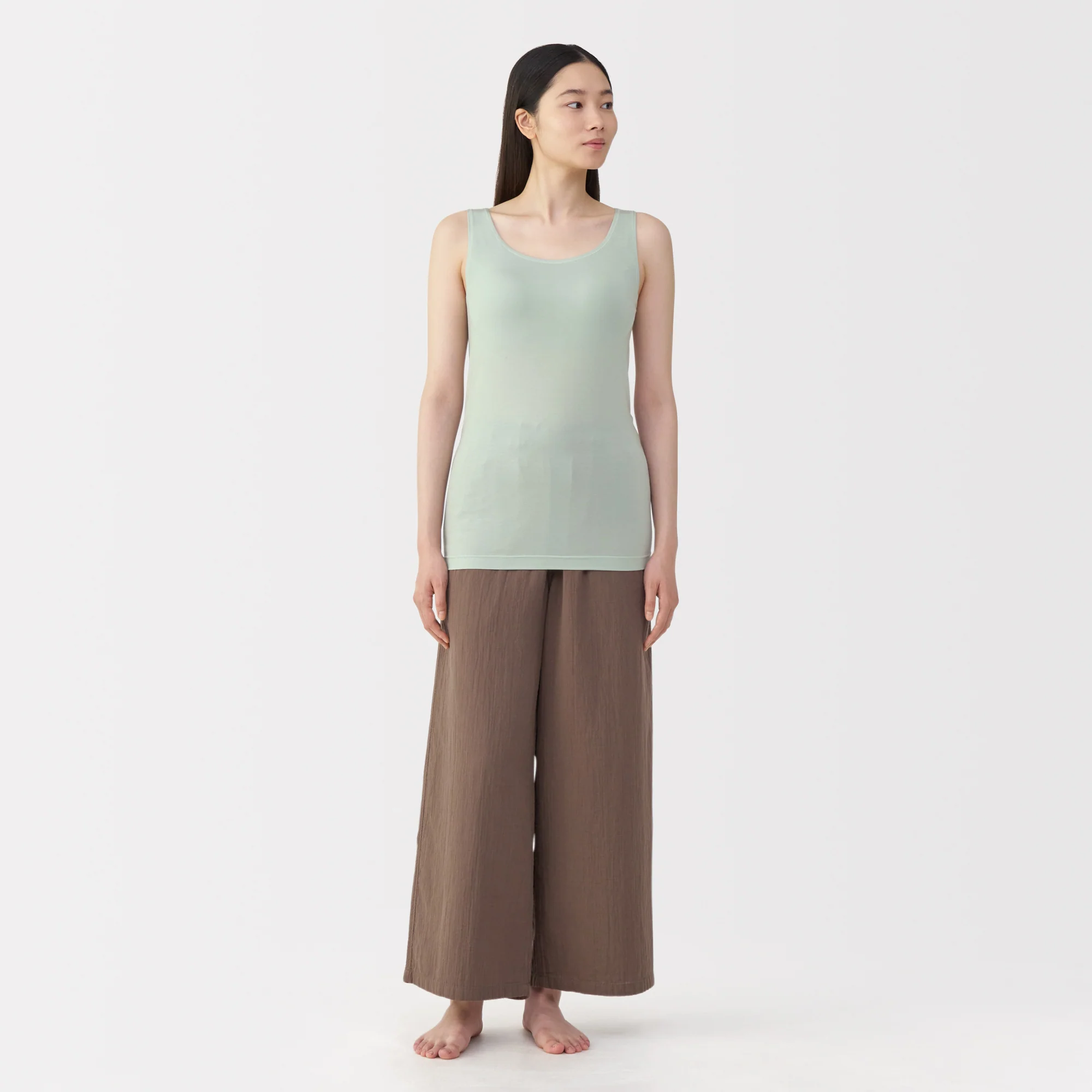 Lyocell Blend Bra Tank Top - Image 13
