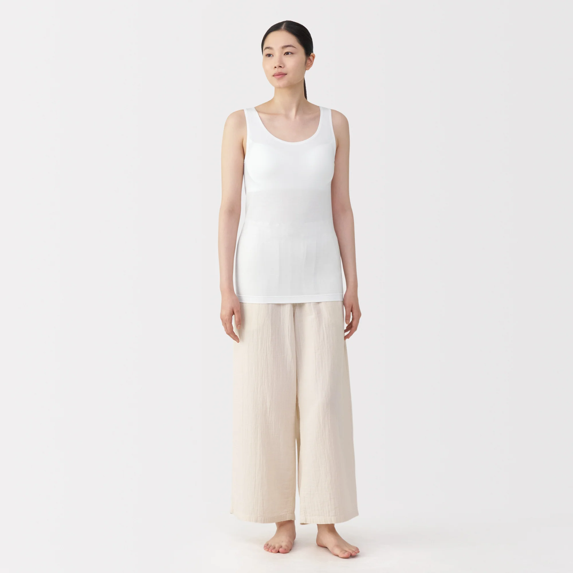 Lyocell Blend Bra Tank Top - Image 31