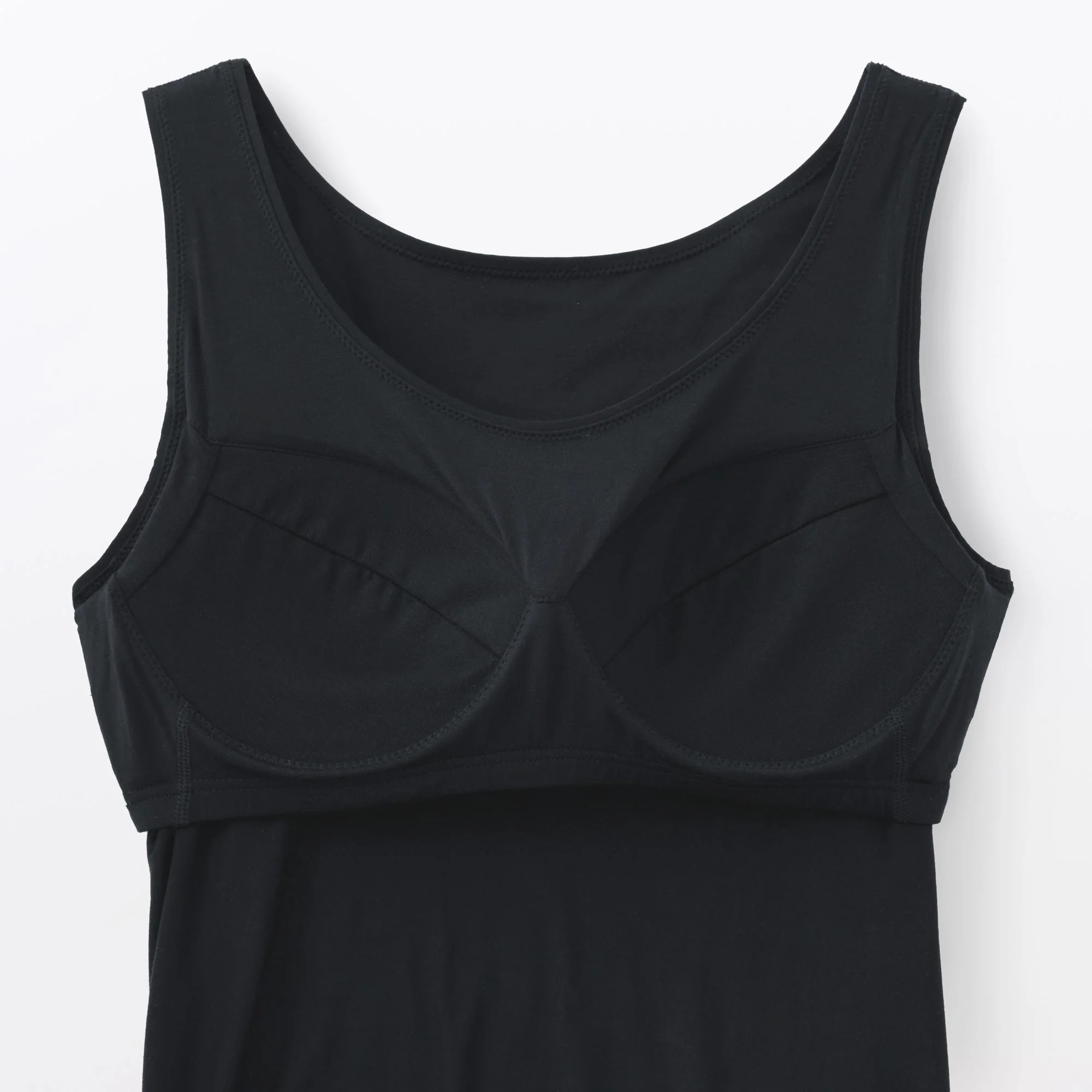 Lyocell Blend Bra Tank Top - Image 17