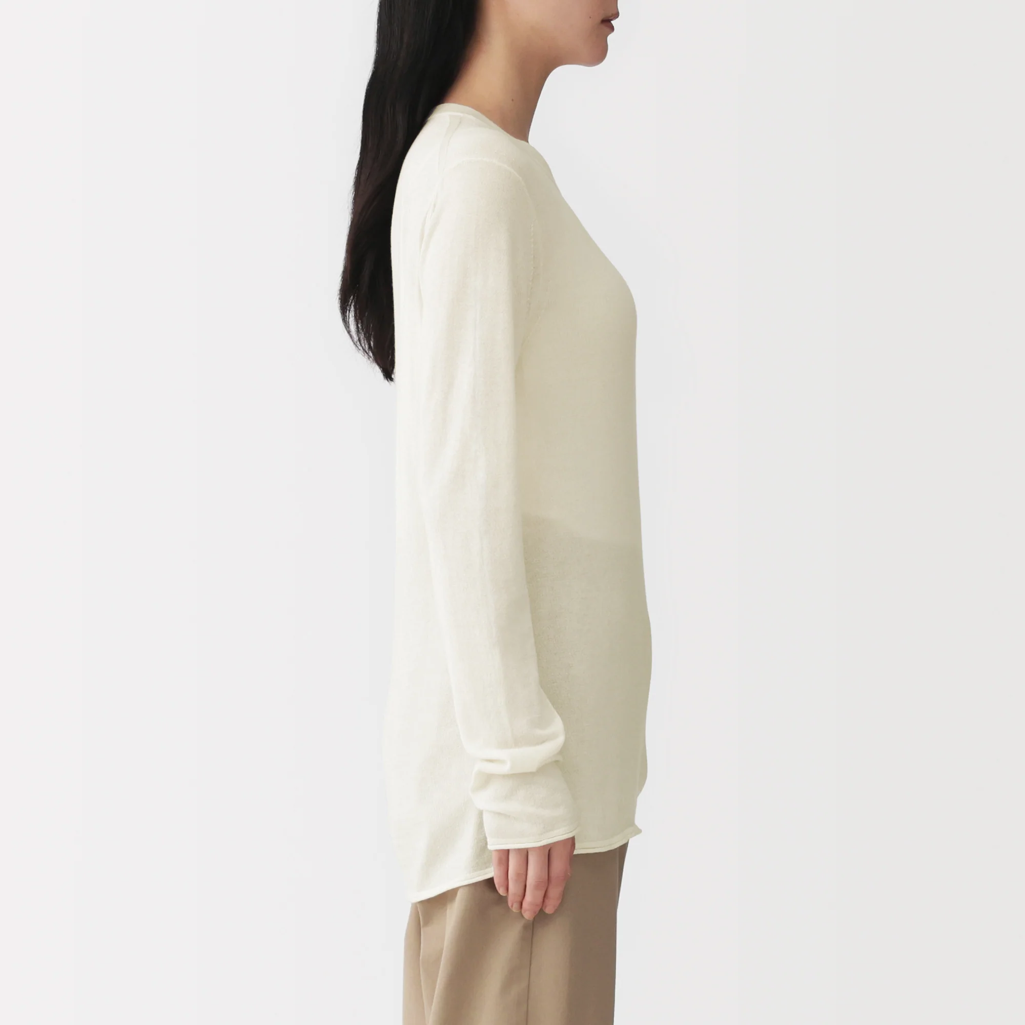 Lyocell Blend Crewneck Sweater - Image 13