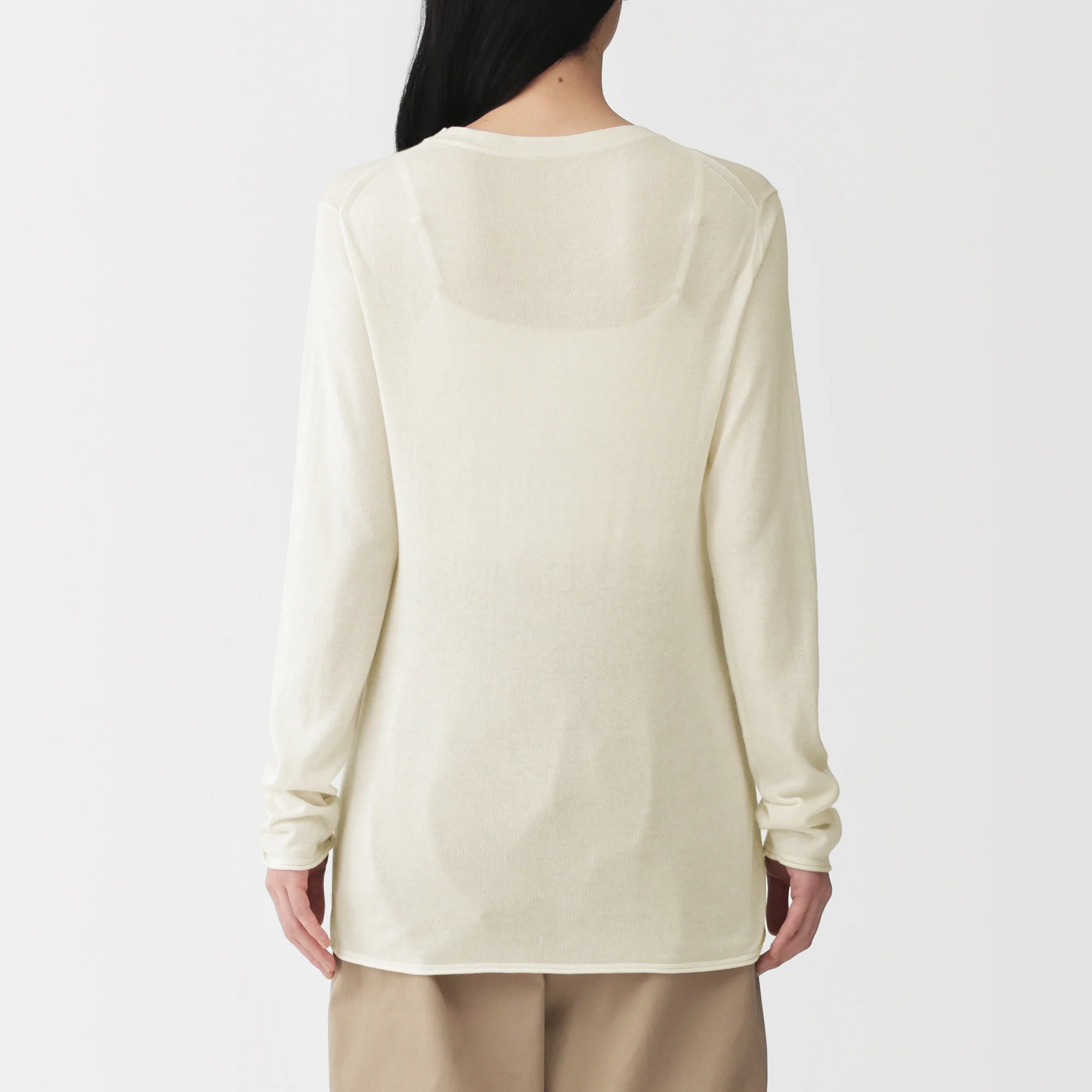 Lyocell Blend Crewneck Sweater - Image 22