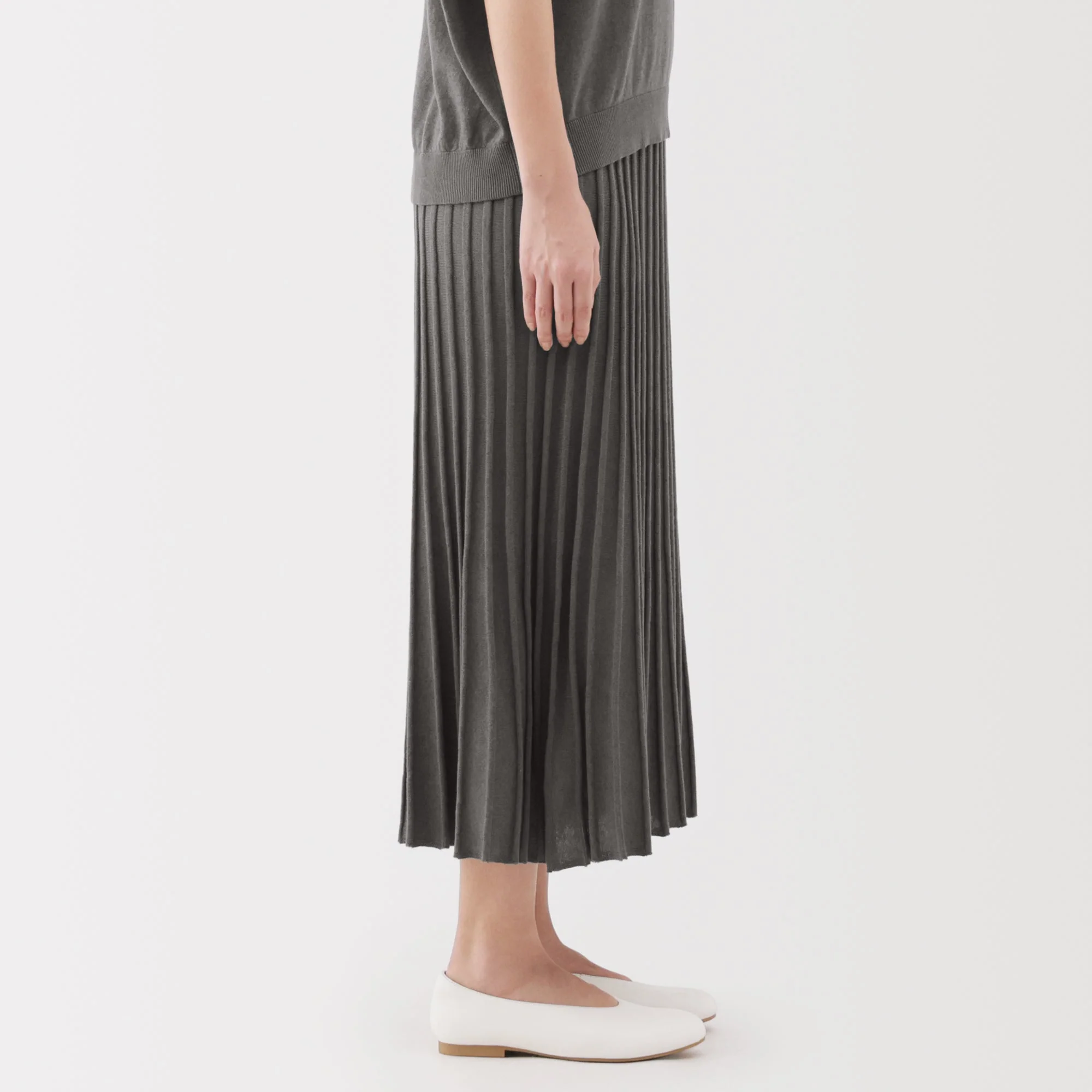 Lyocell Blend Flare Skirt - Image 5