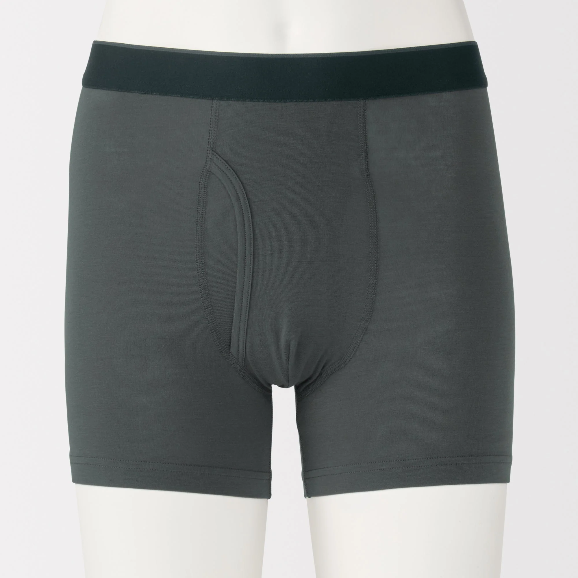 Lyocell Blend Front Open Boxer Briefs - Image 3