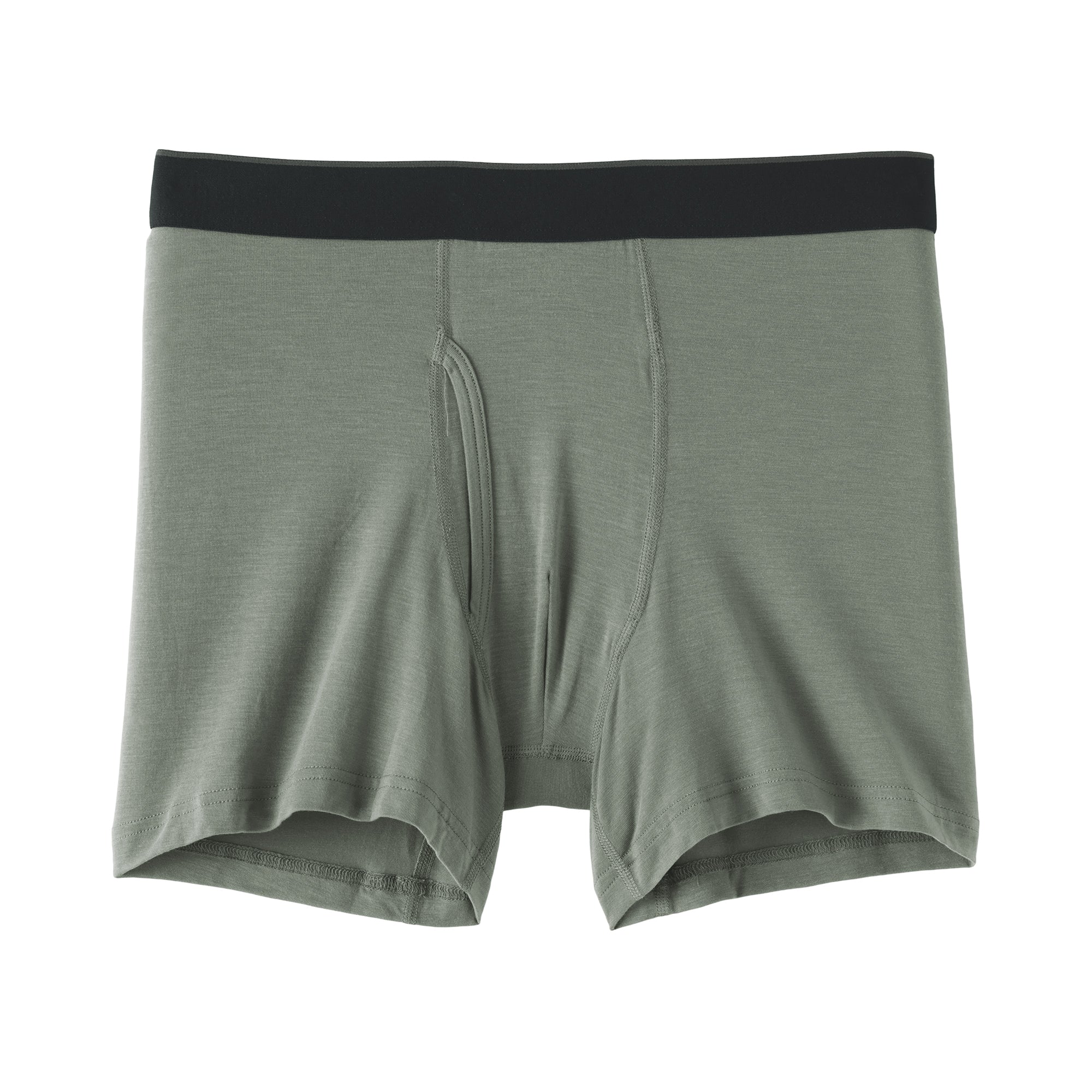 Lyocell Blend Front Open Boxer Briefs - Image 2