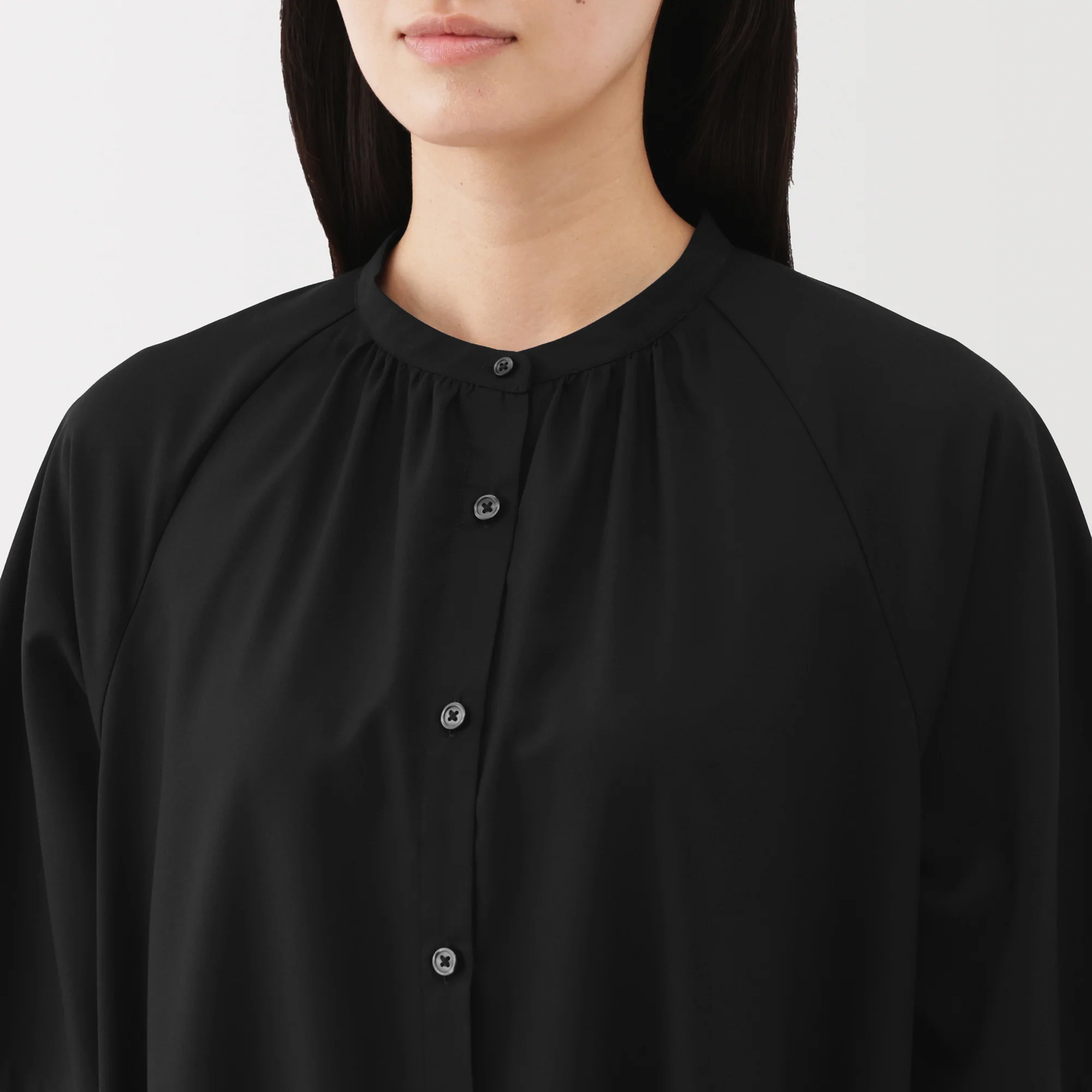Lyocell Blend Half-Sleeve Dress - Image 7