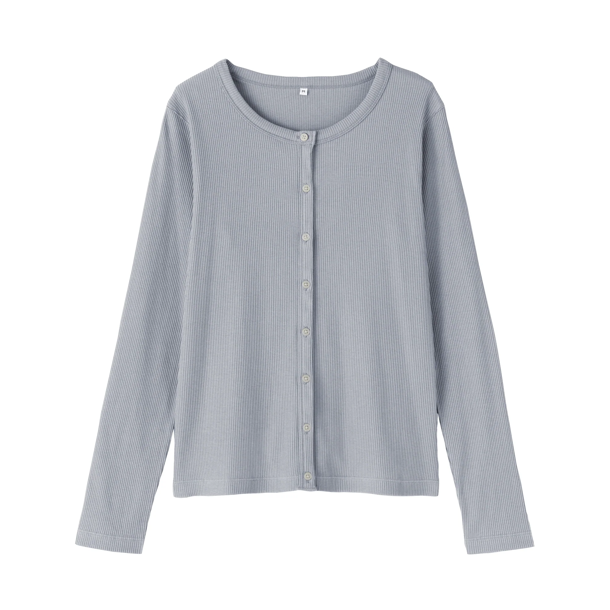 Lyocell Blend Rib Cardigan - Image 10