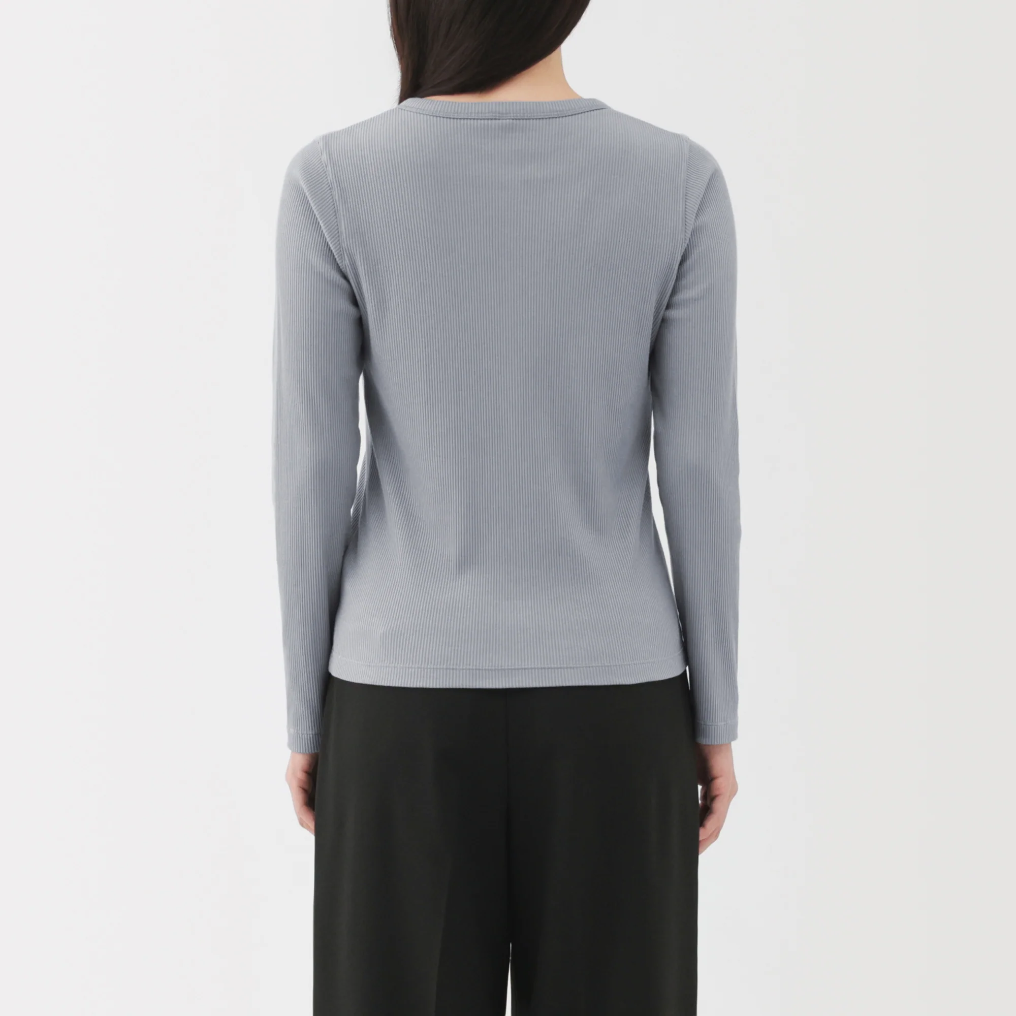 Lyocell Blend Rib Cardigan - Image 6