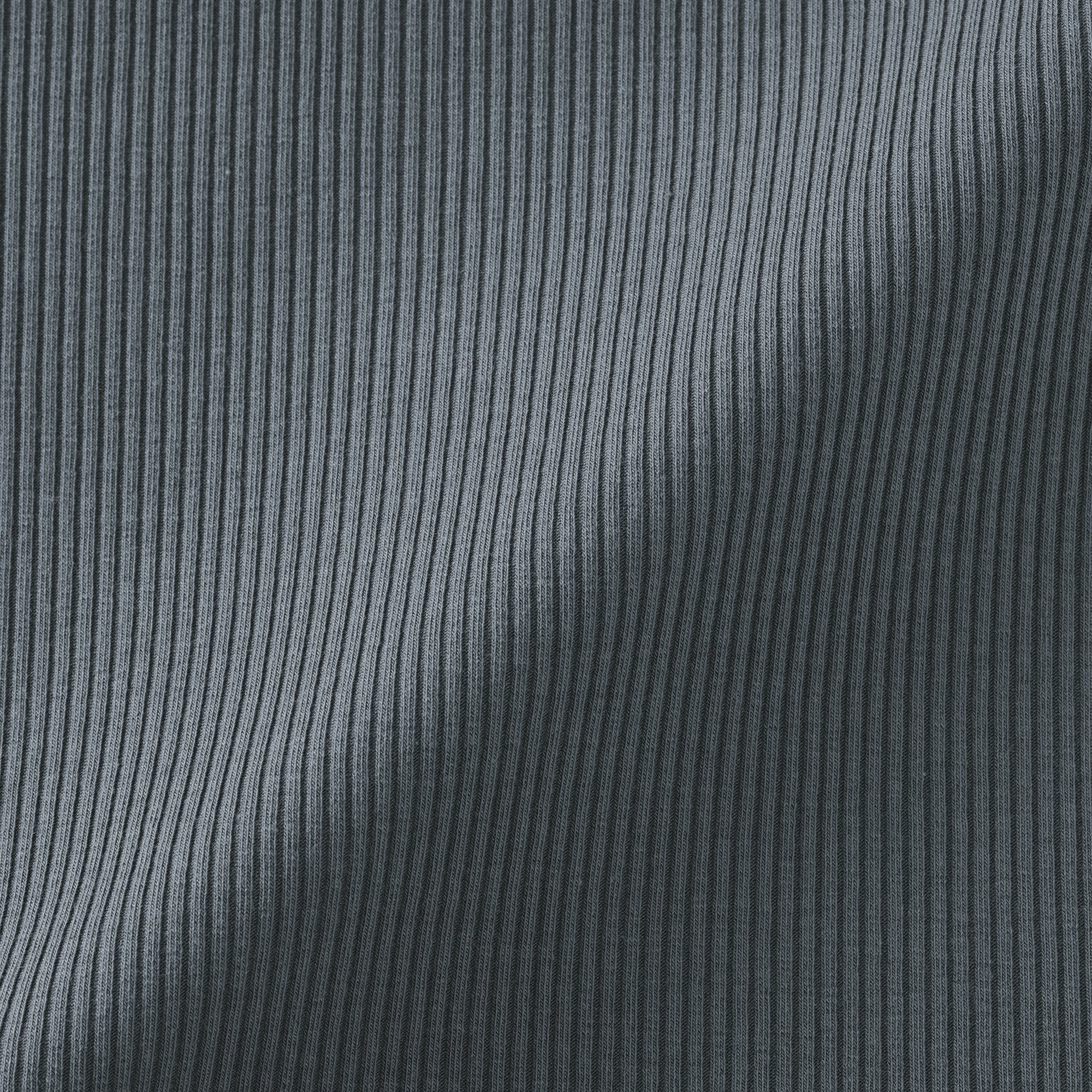 Lyocell Blend Rib Half Sleeve T-Shirt - Image 8