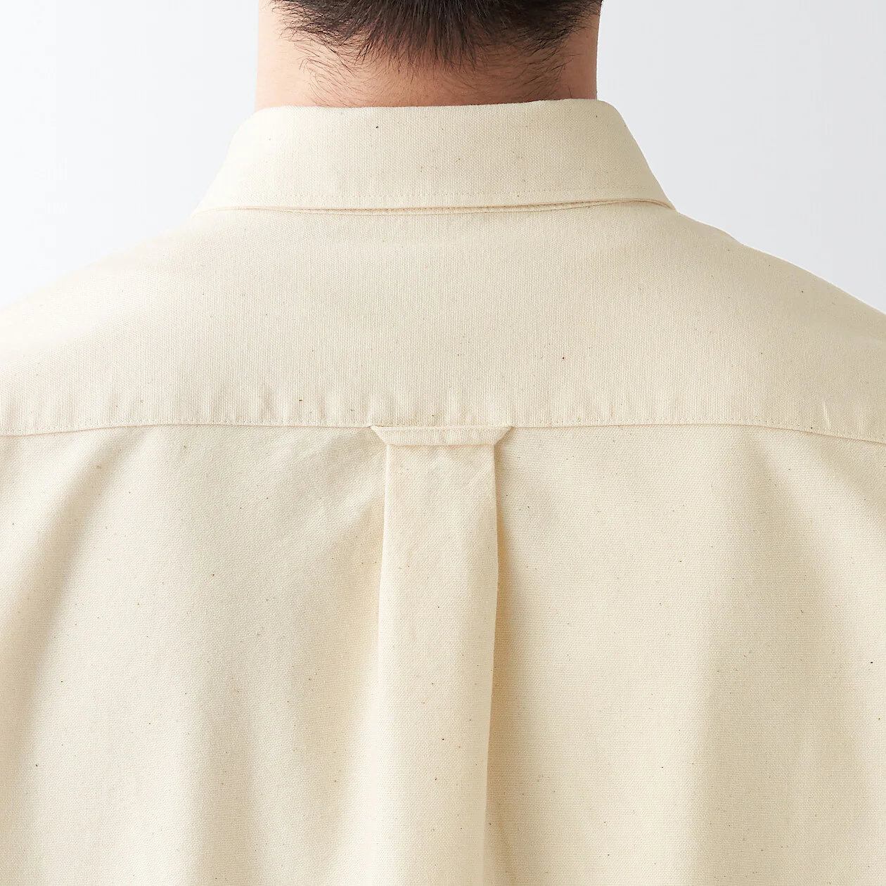 Men's Washed Oxford Collared Long Sleeve Button Down Shirt - Image 21