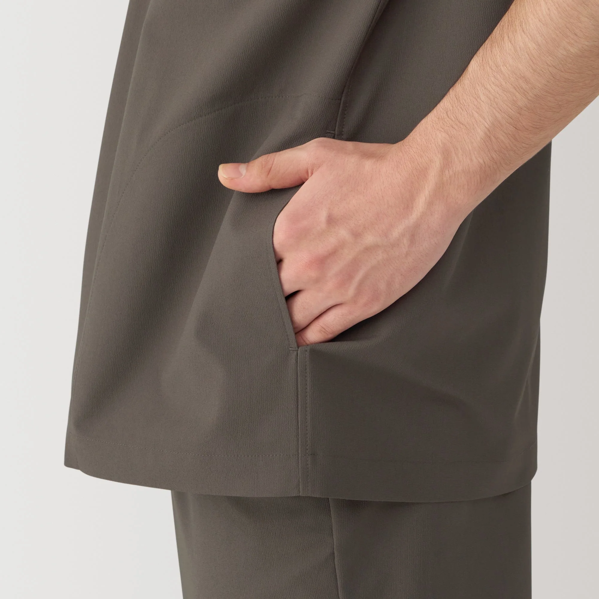 Men's Breathable Half Sleeve Collar Shirt - Image 24