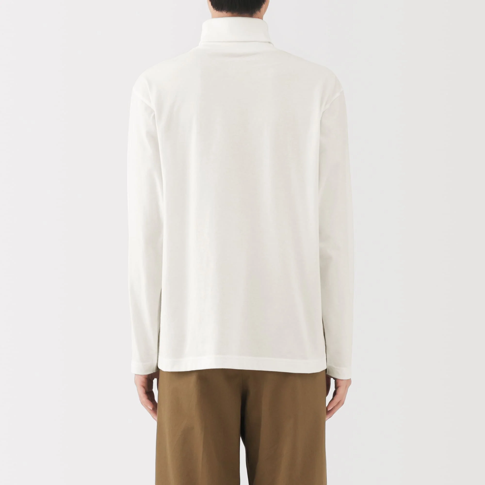 Men's Brushed Turtleneck T-Shirt - Image 6