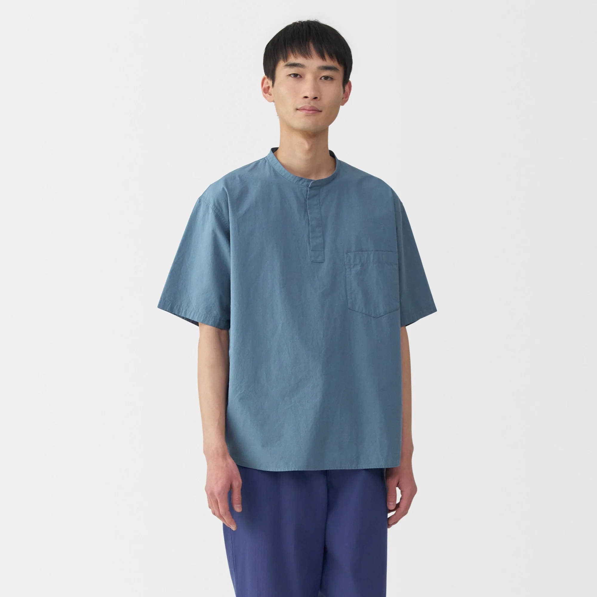 Men's Cool Touch Henley T-Shirt - Image 21