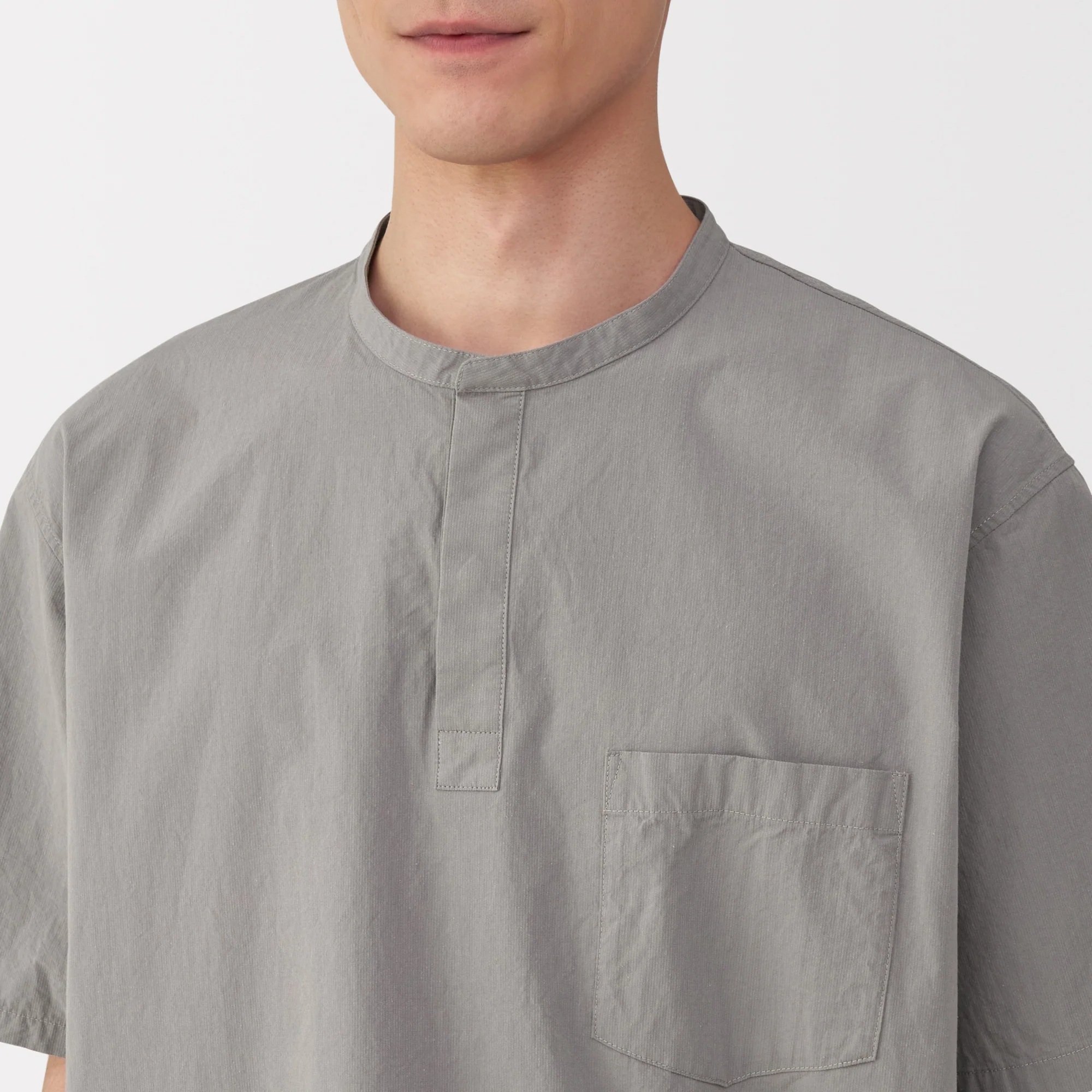 Men's Cool Touch Henley T-Shirt - Image 43