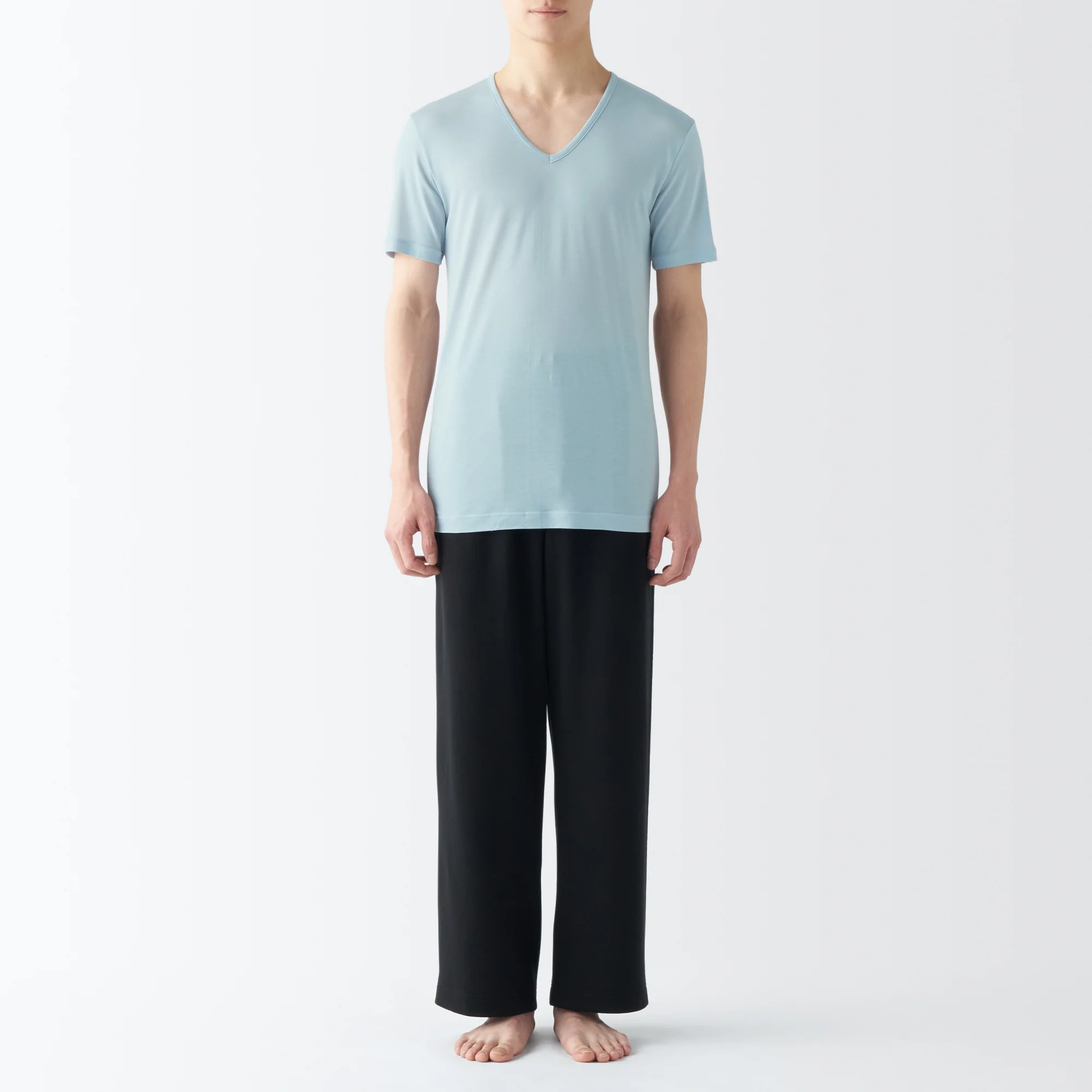 Men's Cool Touch Smooth V-Neck T-Shirt - Image 18