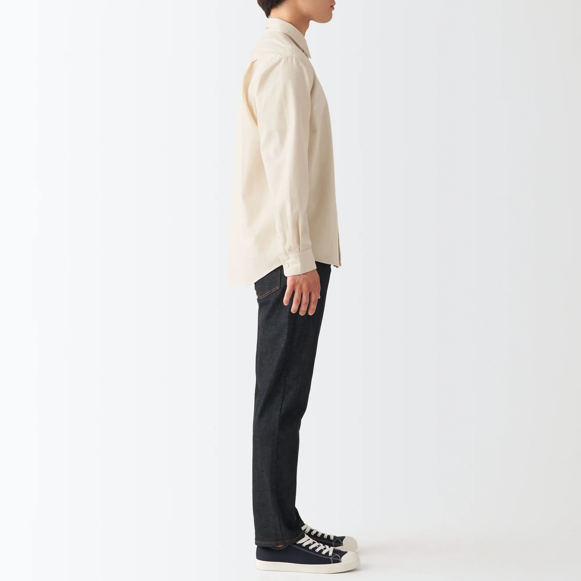 Men's Denim Long Sleeve Shirt - Image 5