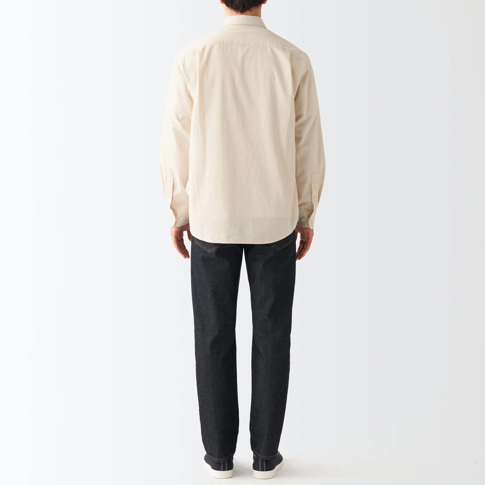 Men's Denim Long Sleeve Shirt - Image 7