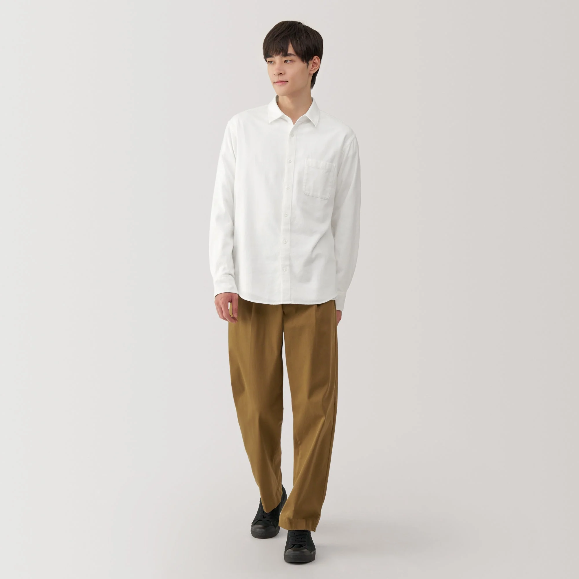 Men's Flannel Long Sleeve Shirt - Image 12