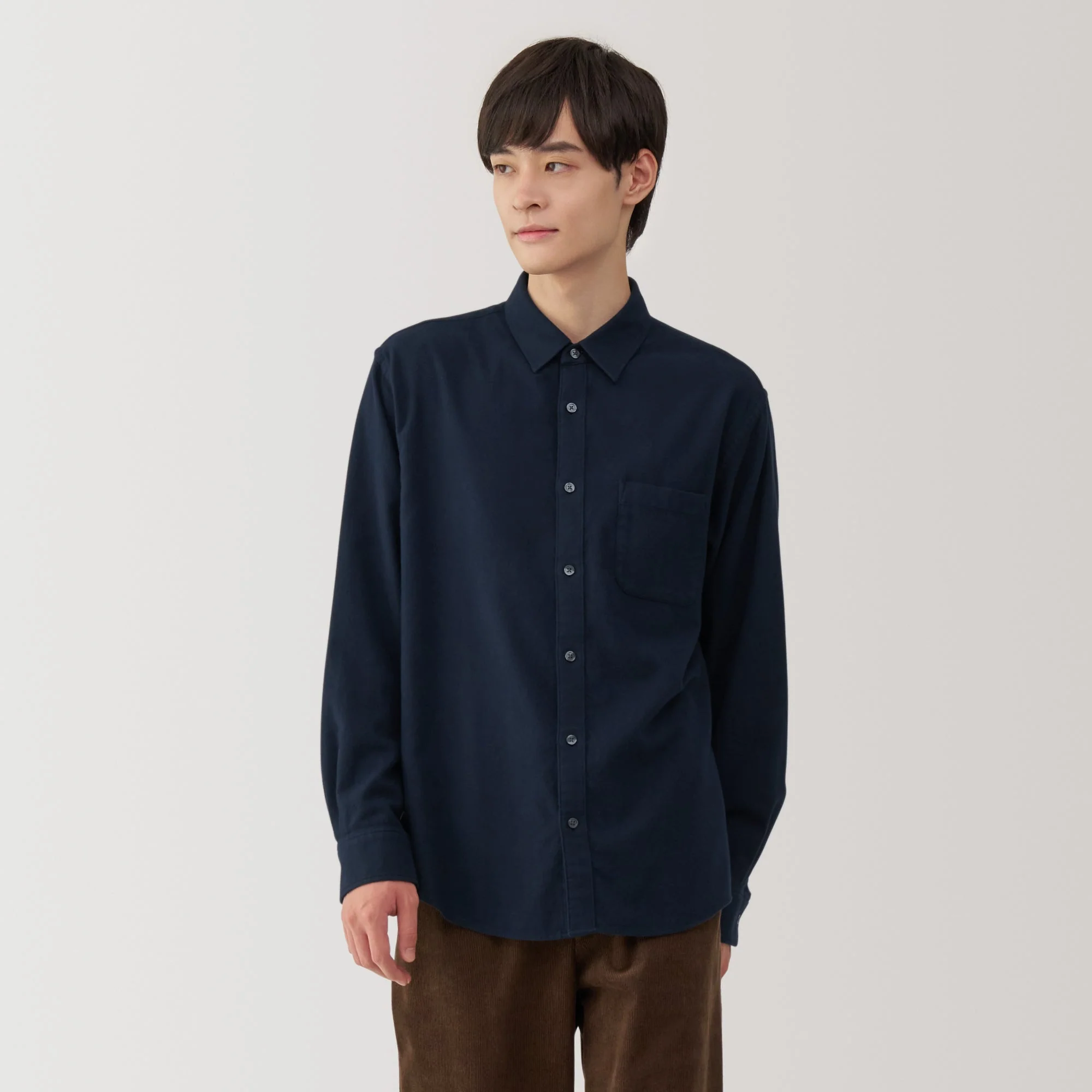 Men's Flannel Long Sleeve Shirt - Image 19