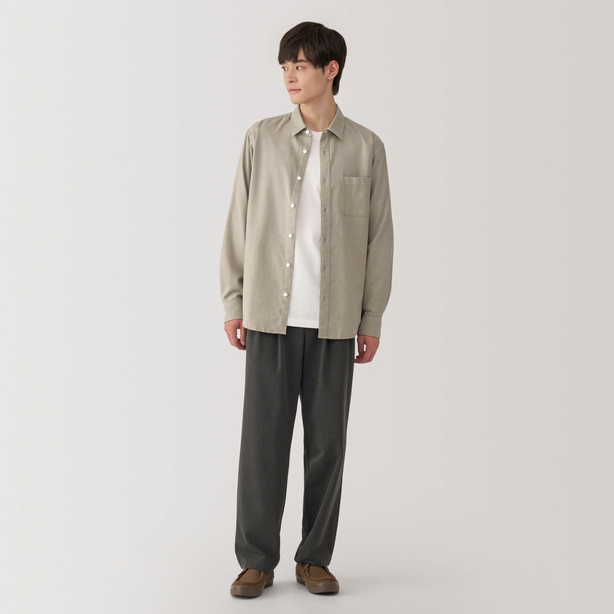 Men's Flannel Long Sleeve Shirt - Image 4