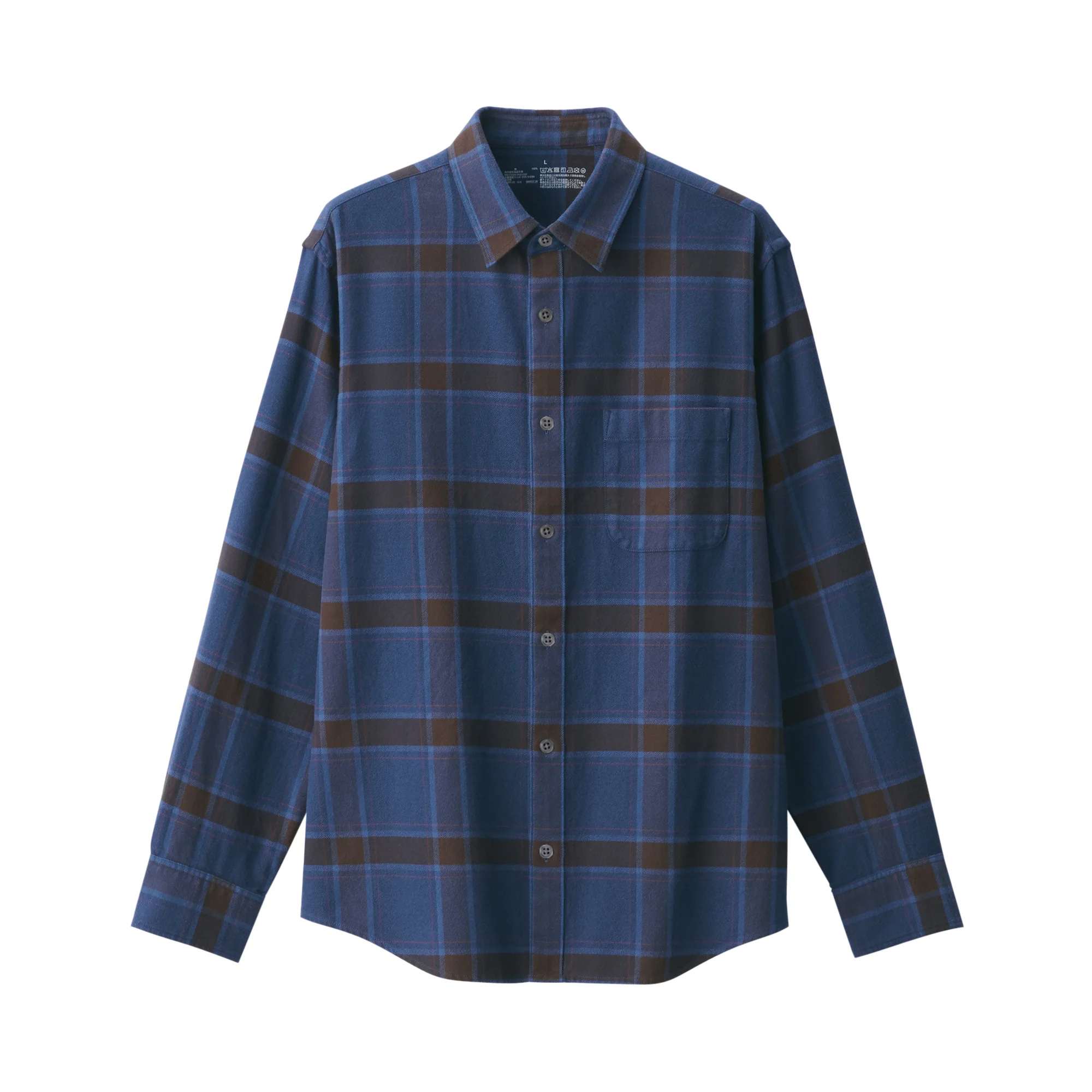 Men's Flannel Long Sleeve Shirt - Image 42