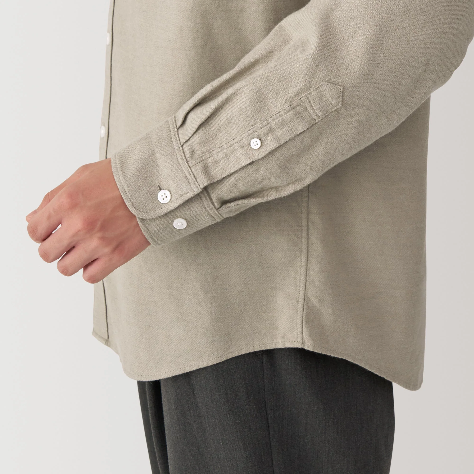 Men's Flannel Long Sleeve Shirt - Image 8