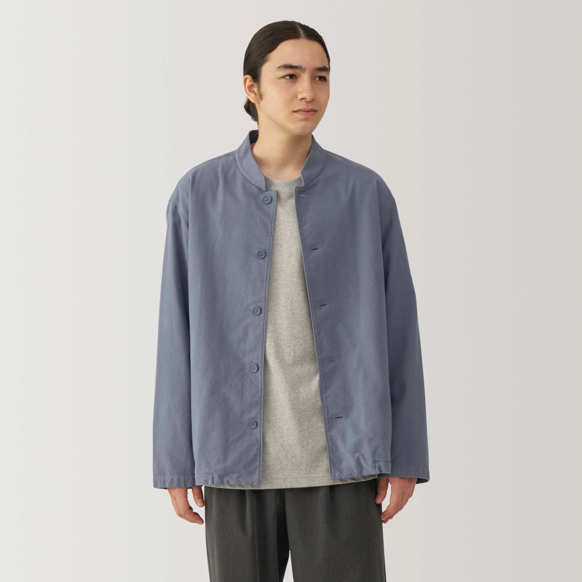 Men's Flannel Shirt Jacket - Image 3