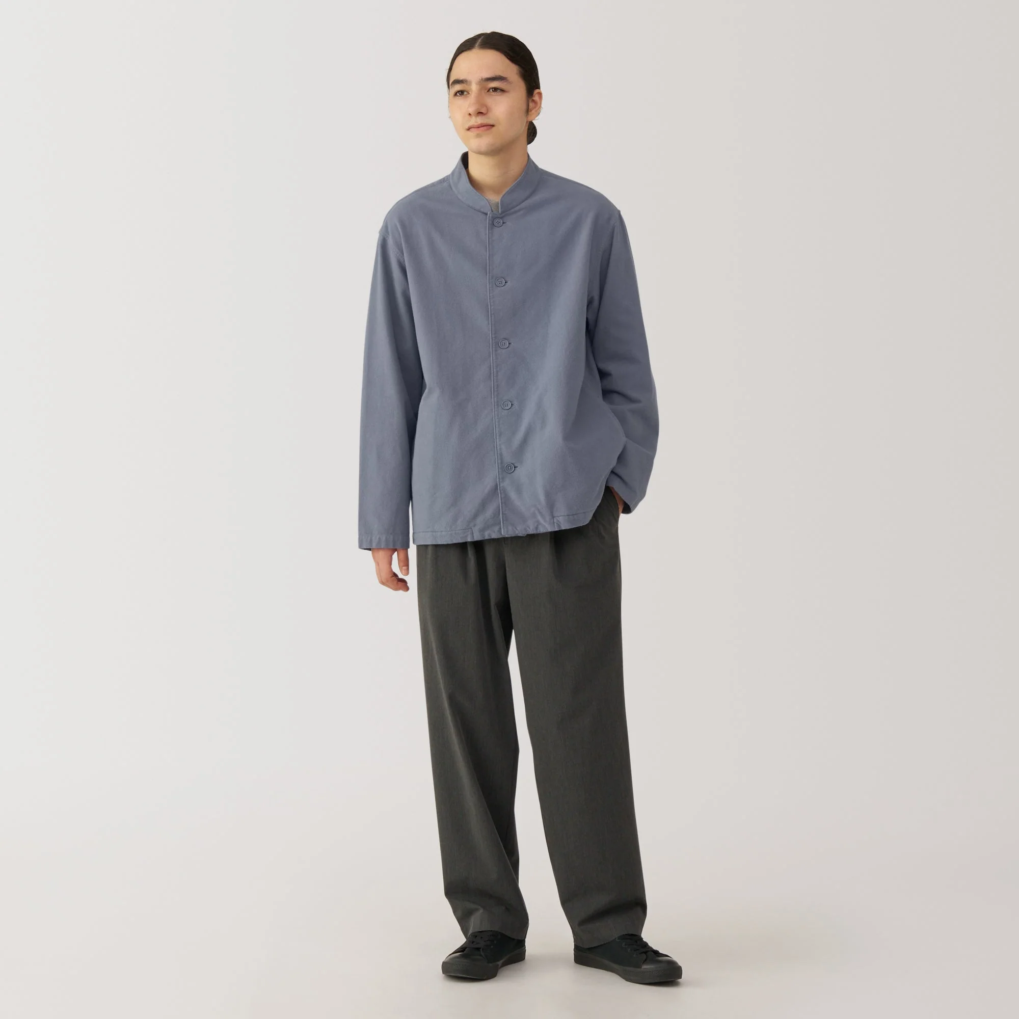 Men's Flannel Shirt Jacket - Image 4
