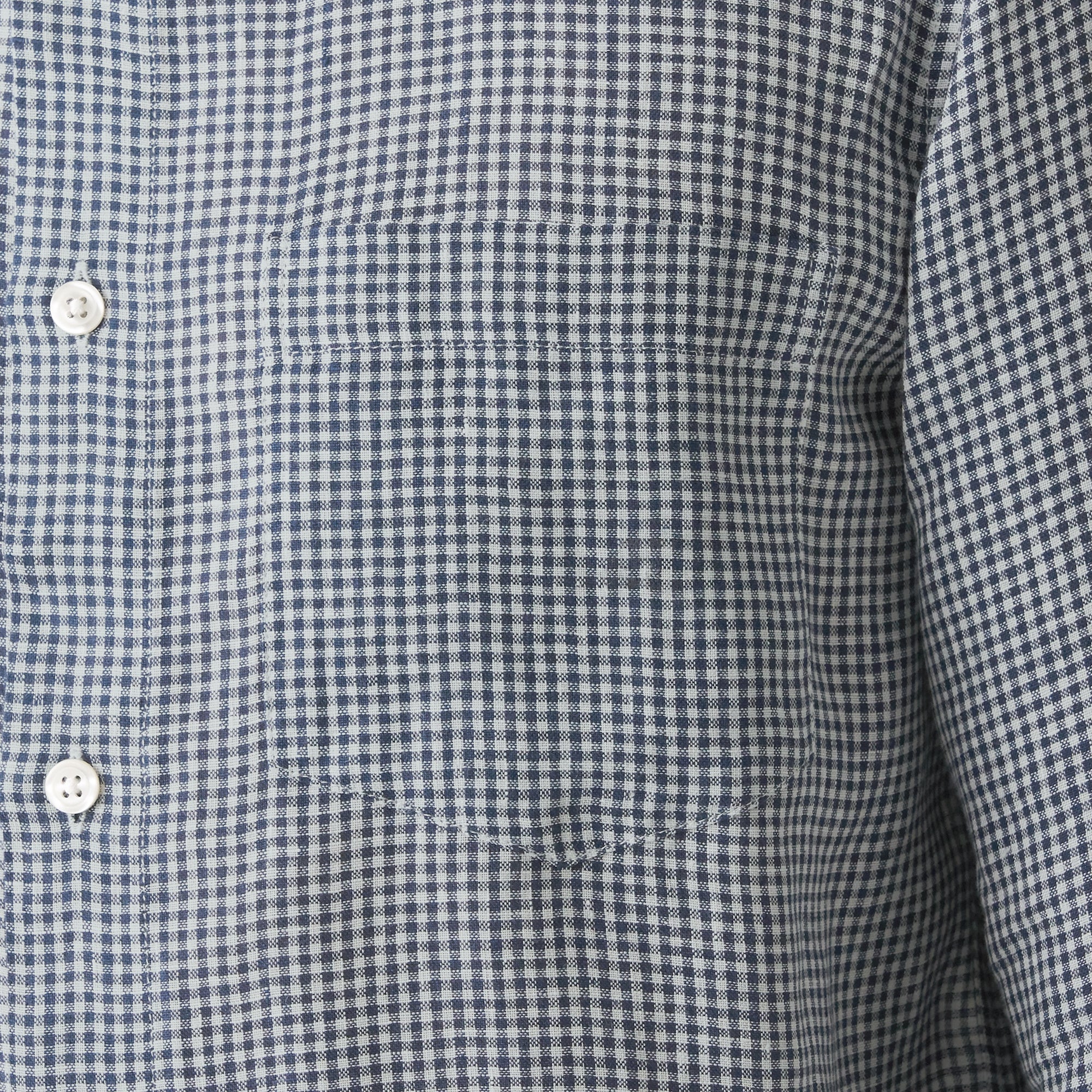 Men's French Linen Washed Stand Collar Shirt - Image 34