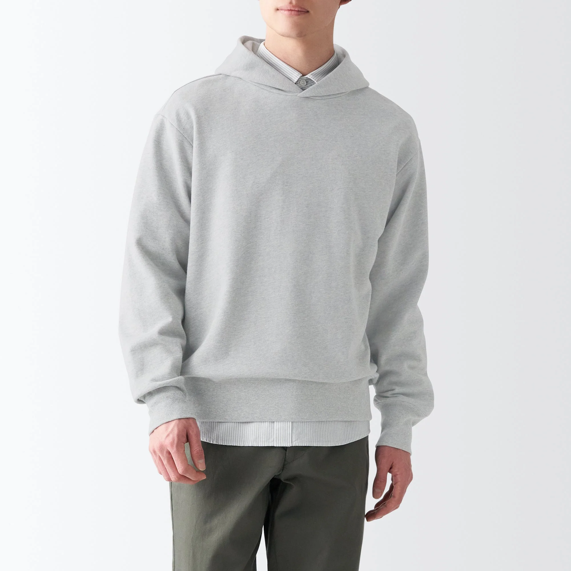 Men's French Terry Pullover Hoodie - Image 3