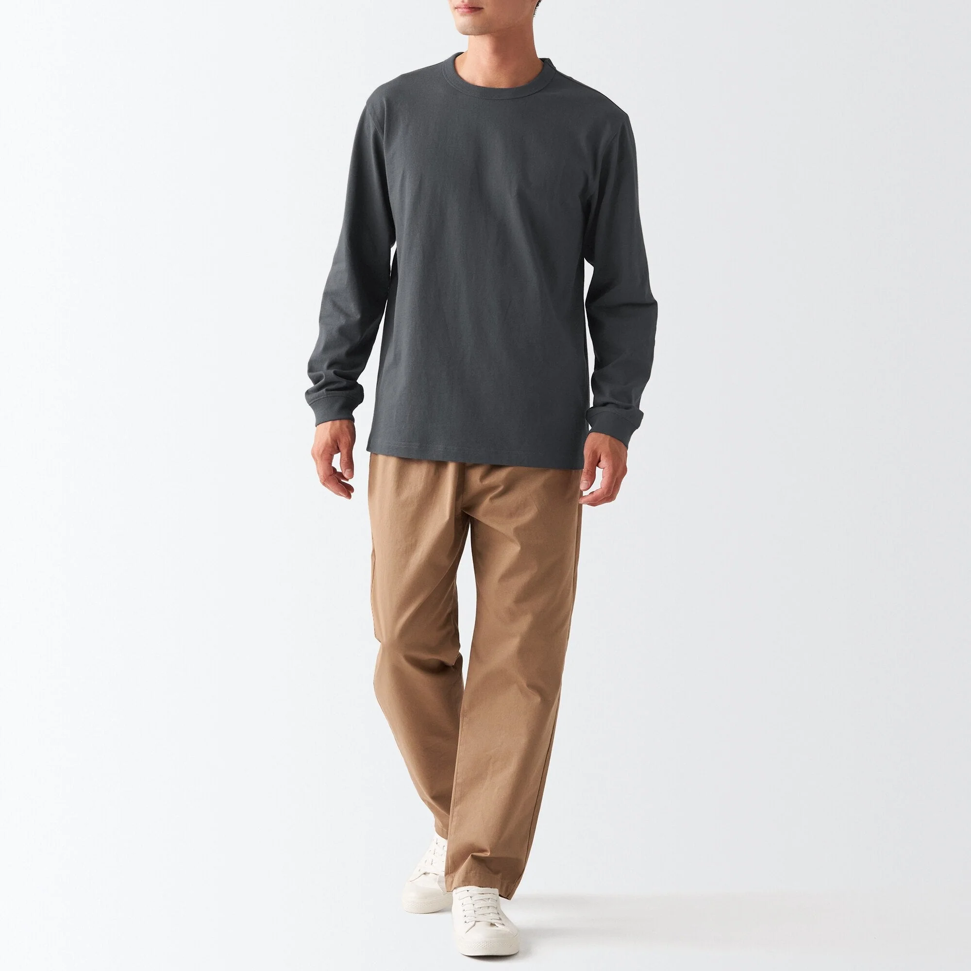 Men's Heavyweight Jersey Long Sleeve T-Shirt - Image 34