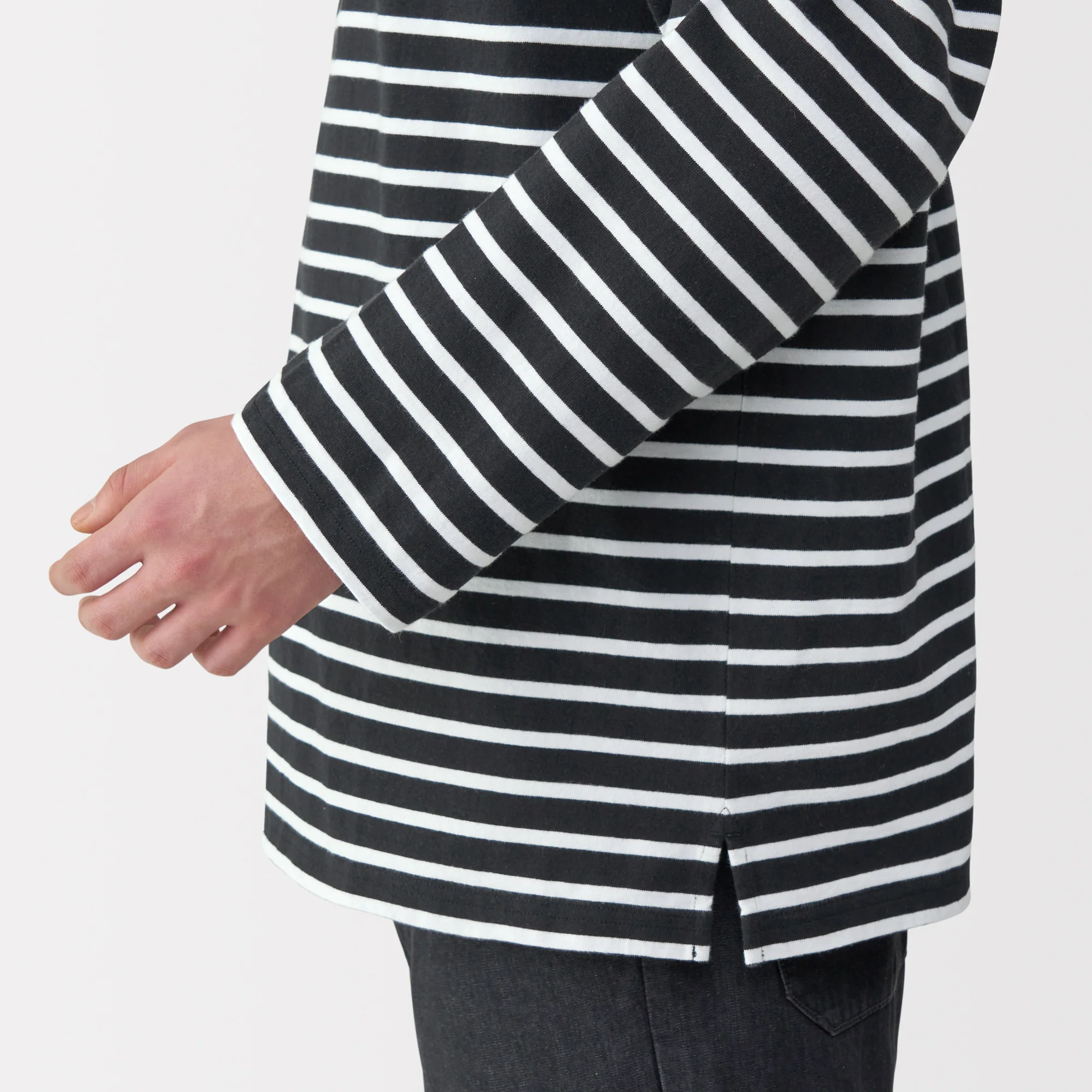 Men's Heavyweight Boatneck T-Shirt - Image 8