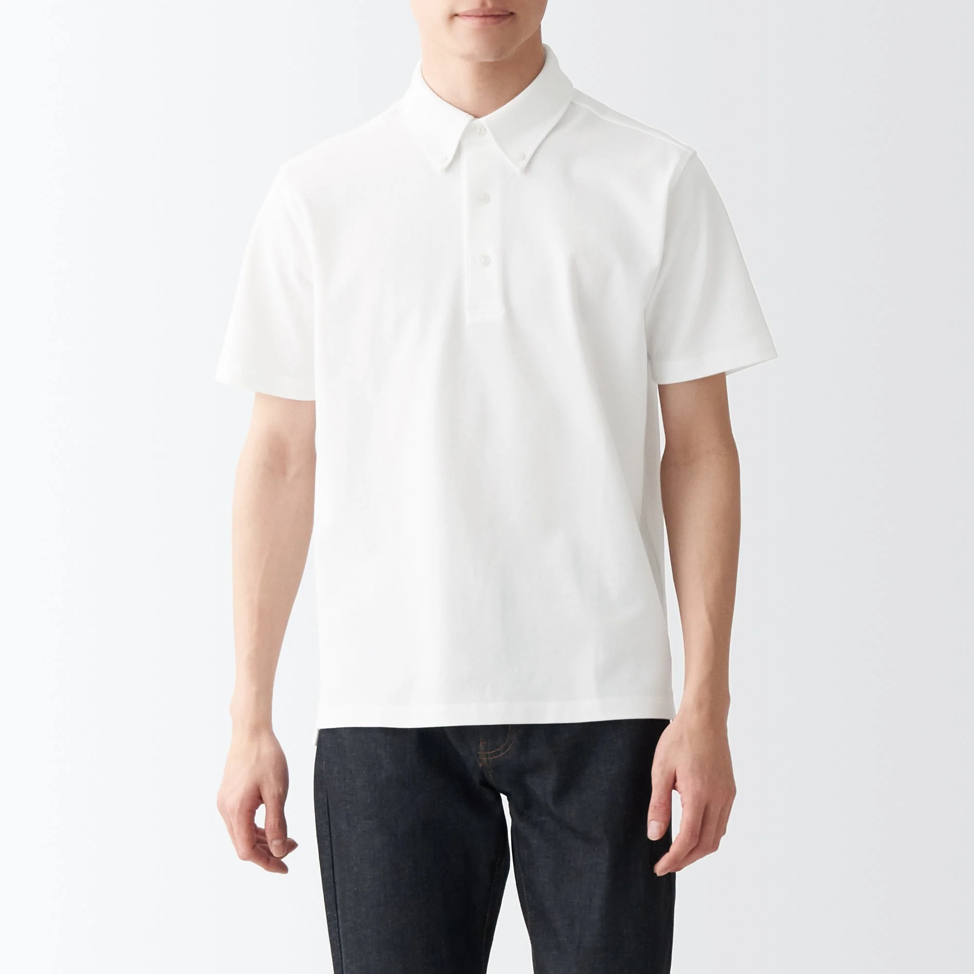 Men's High Twist Pique Polo Shirt