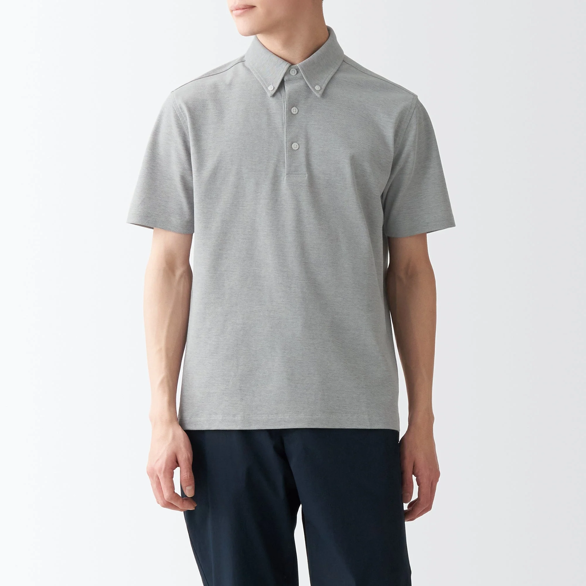Men's High Twist Pique Polo Shirt - Image 17