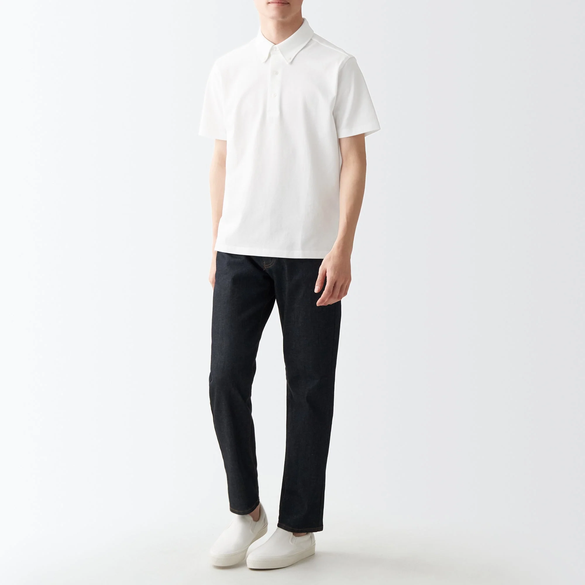 Men's High Twist Pique Polo Shirt - Image 6