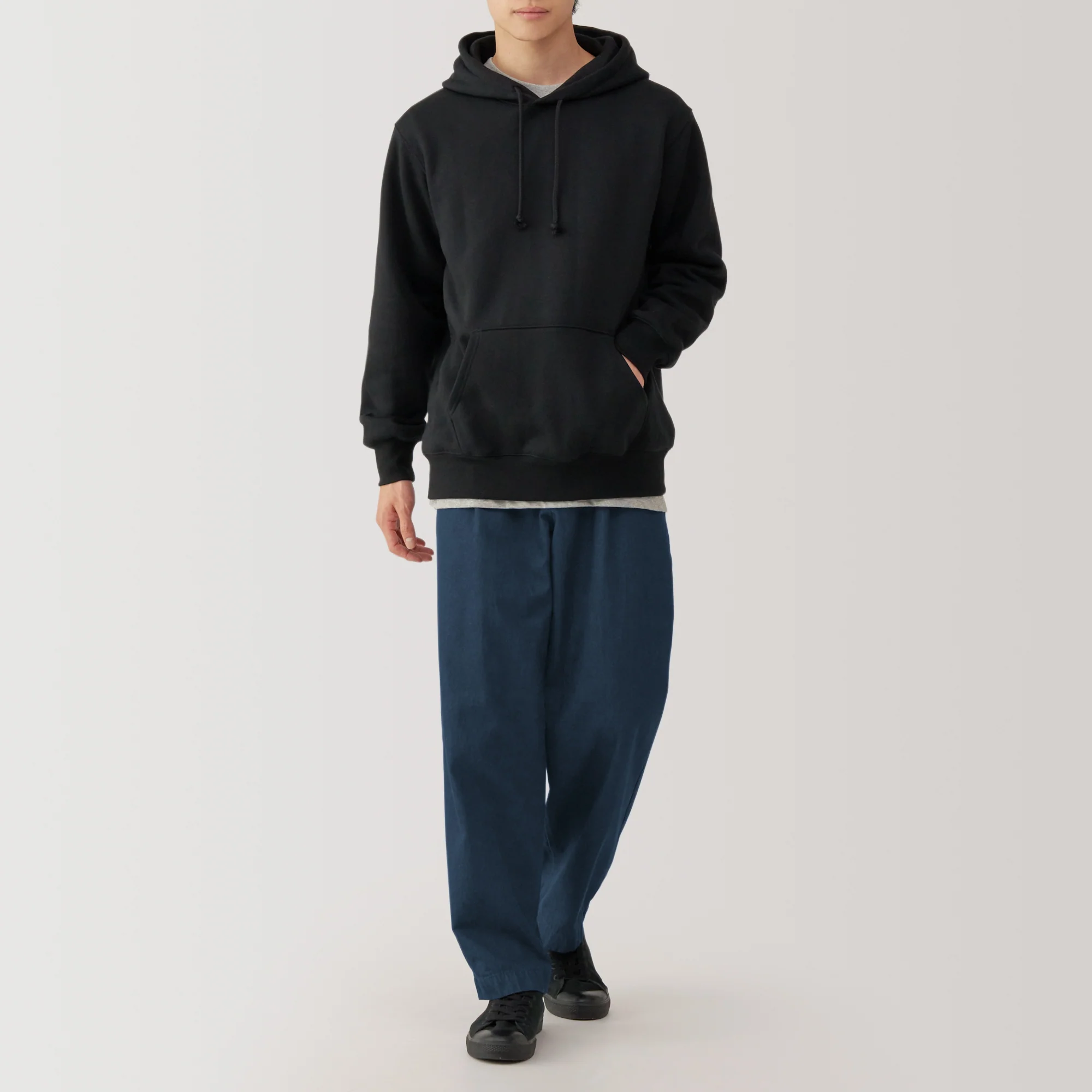 Men's Indigo Darted Wide Pants (L29") - Image 4