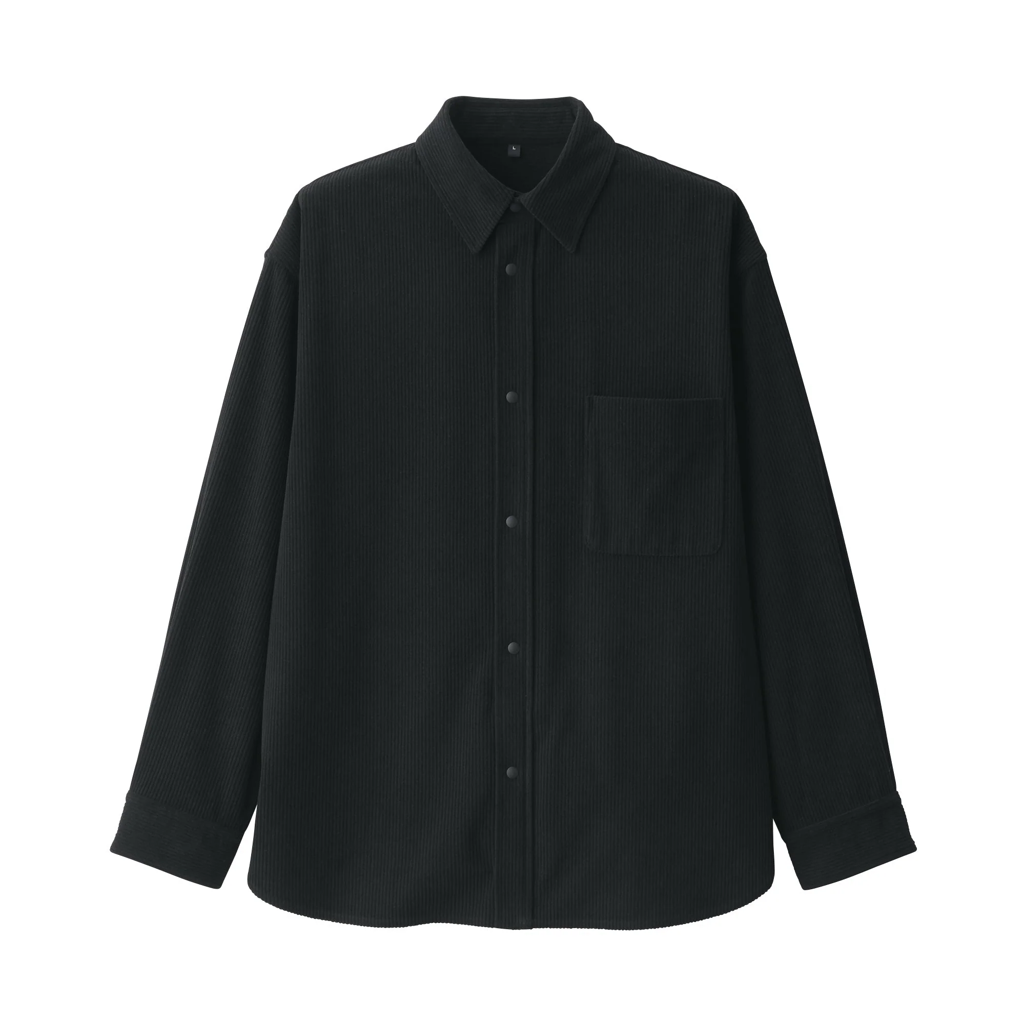 Men's Knit Corduroy Shirt Jacket - Image 20