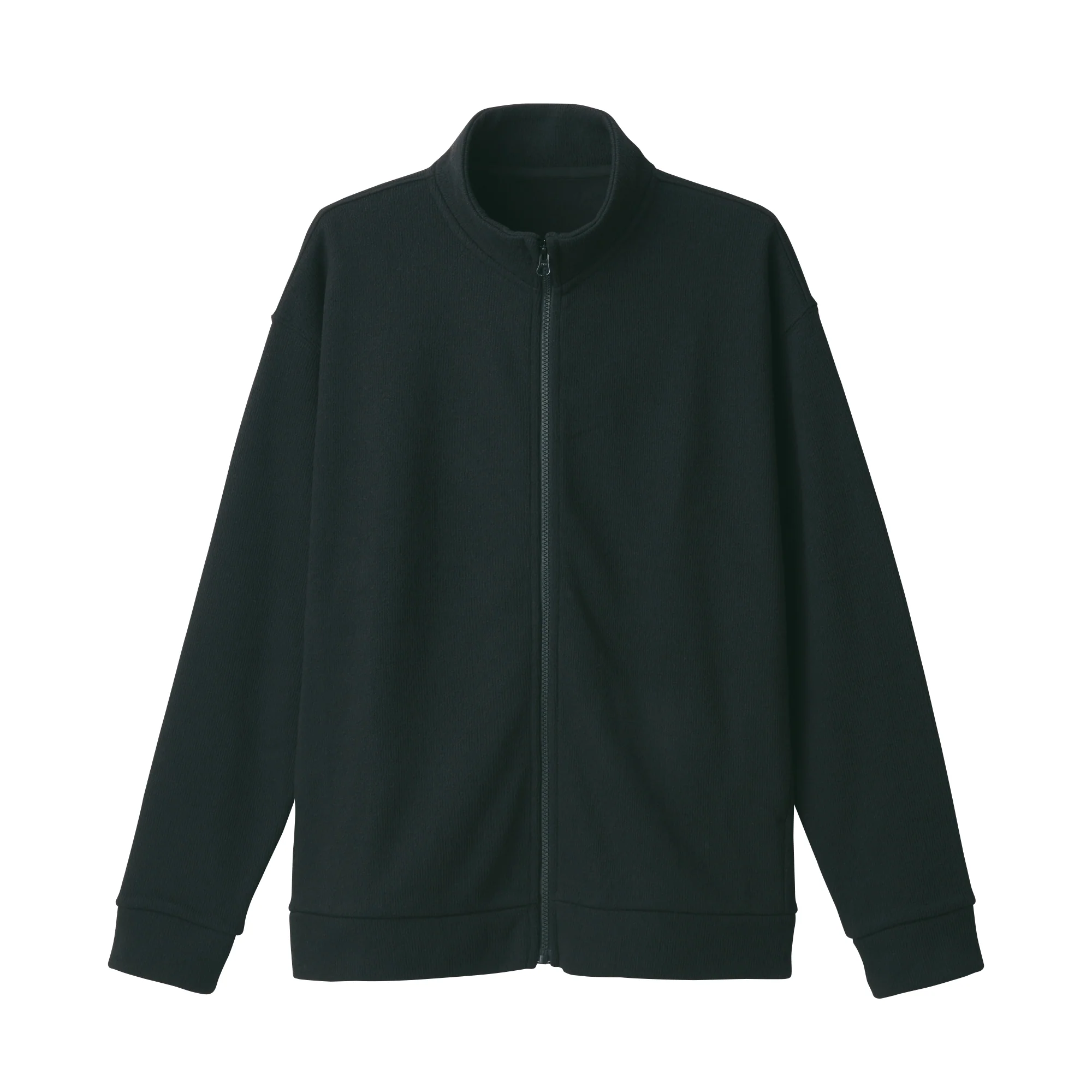 Men's Knit Fleece Stand Collar Jacket - Image 29