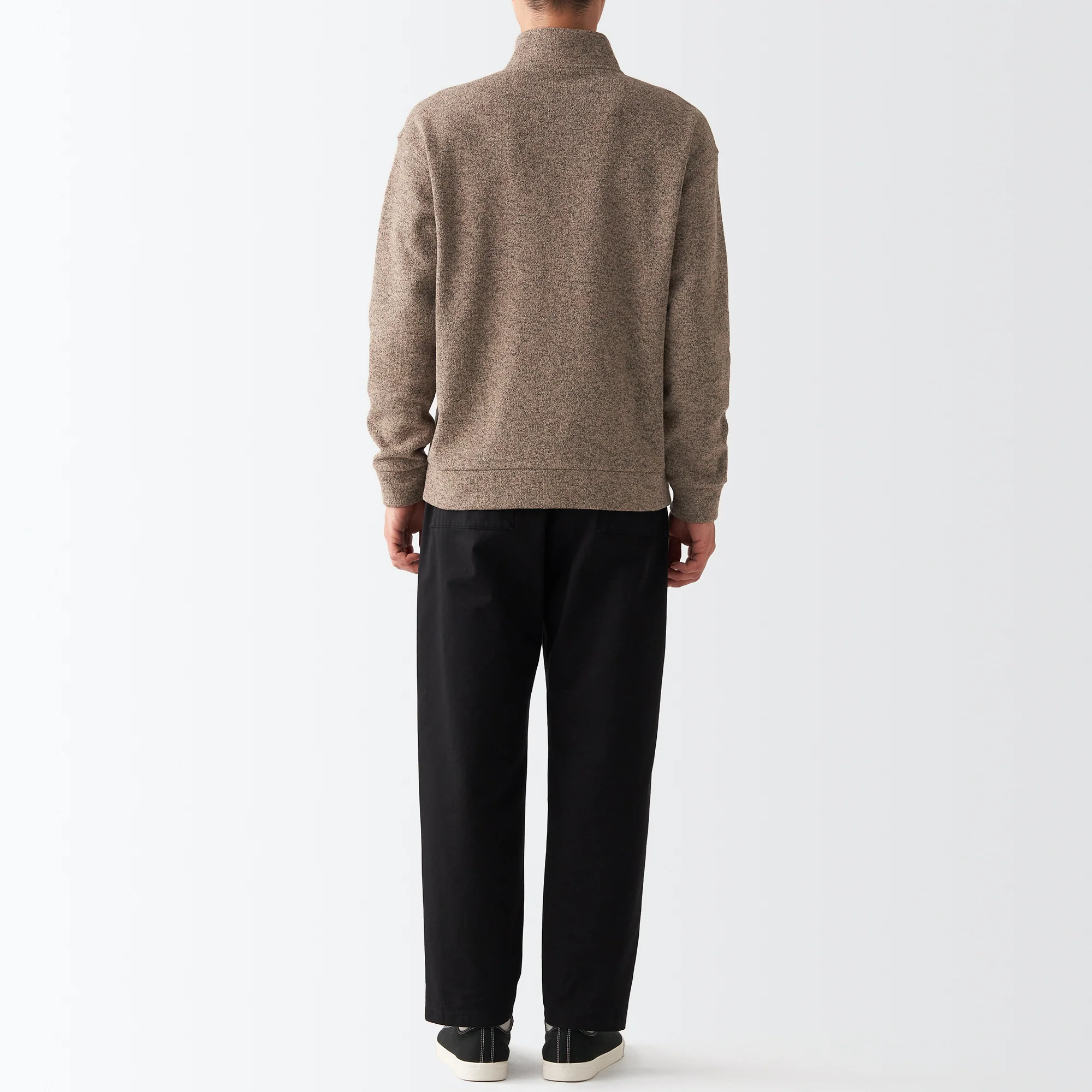 Men's Knit Fleece Stand Collar Jacket - Image 51
