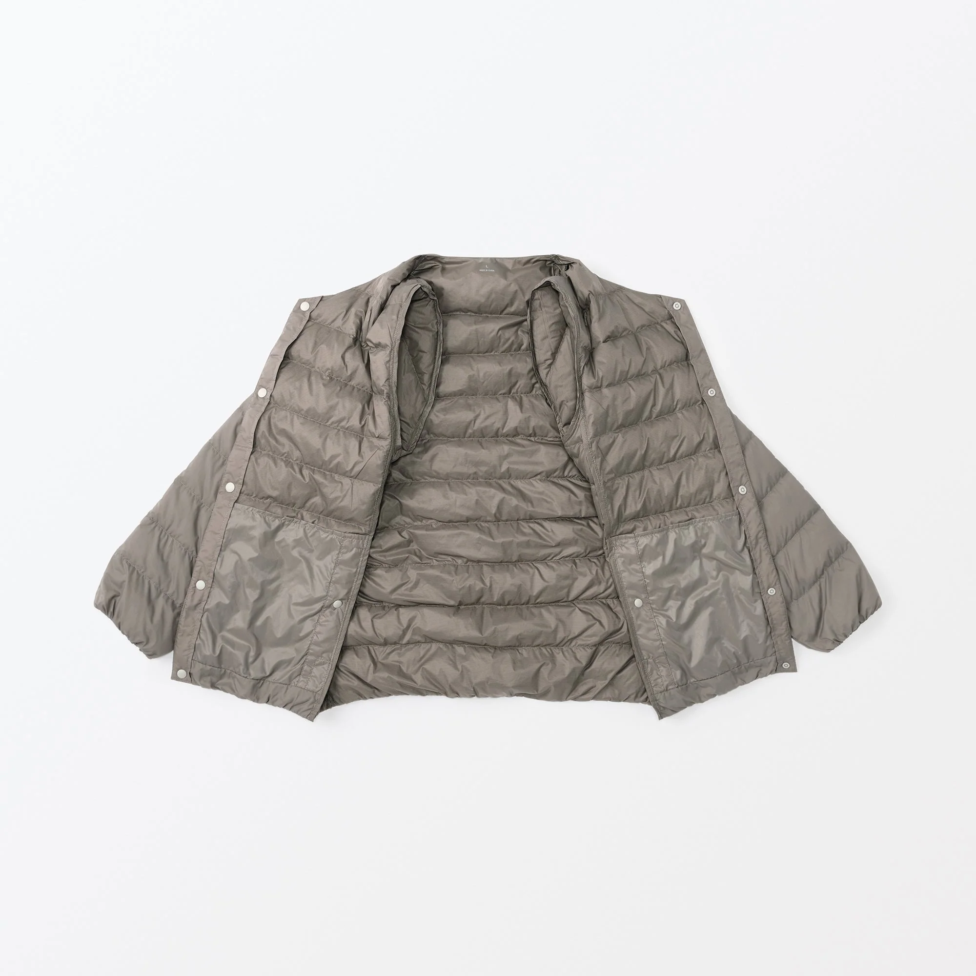 Men's Lightweight Down Collarless Jacket - Image 43